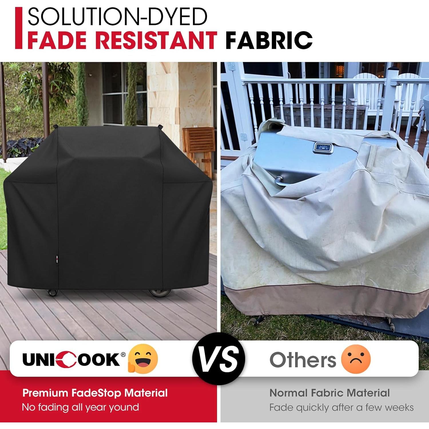 Cubierta de Parrilla Unicook 52" para Weber Spirit 200/300