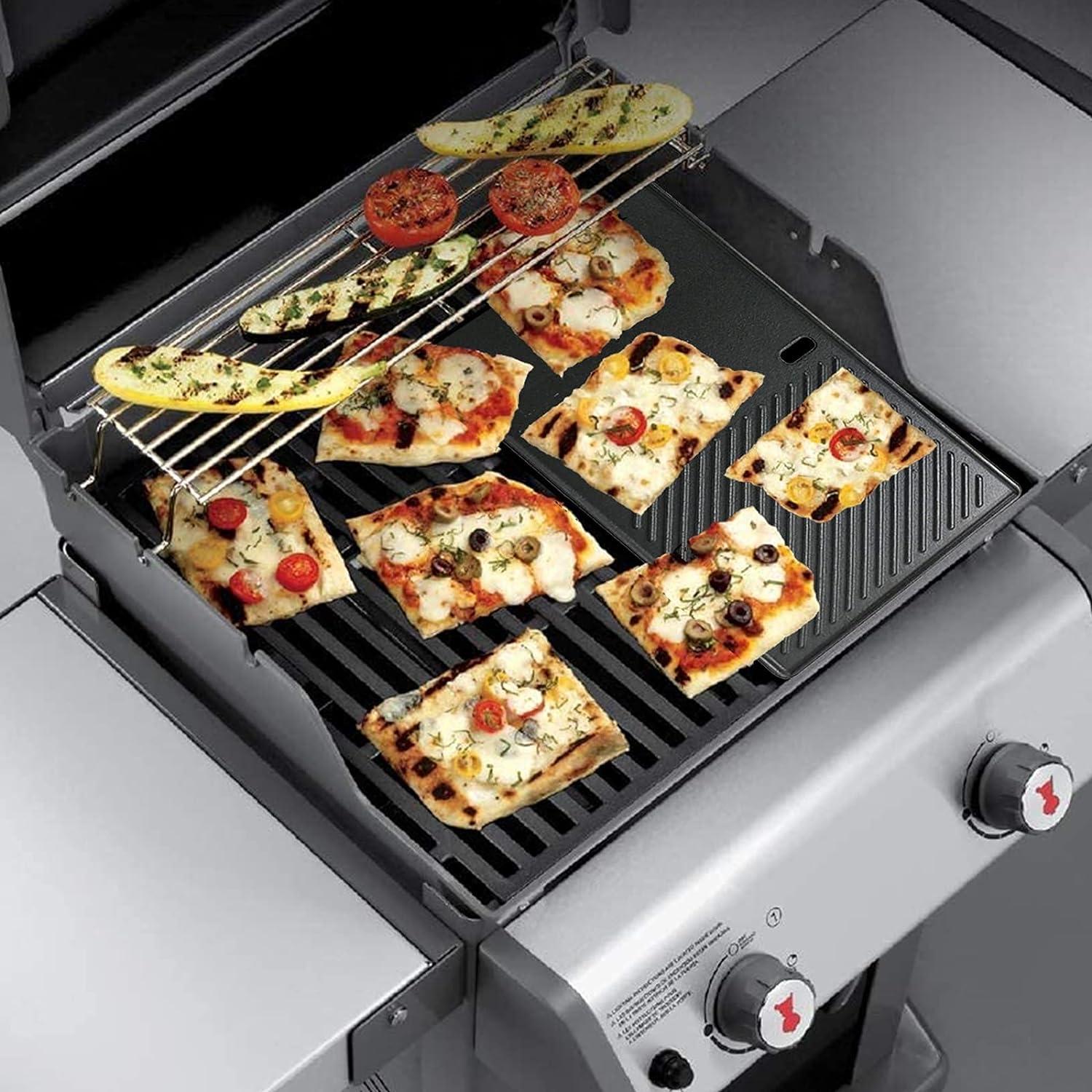 Plancha de Cocina Uniflasy 7637 Hierro Fundido 44.5 cm para Weber Spirit 200