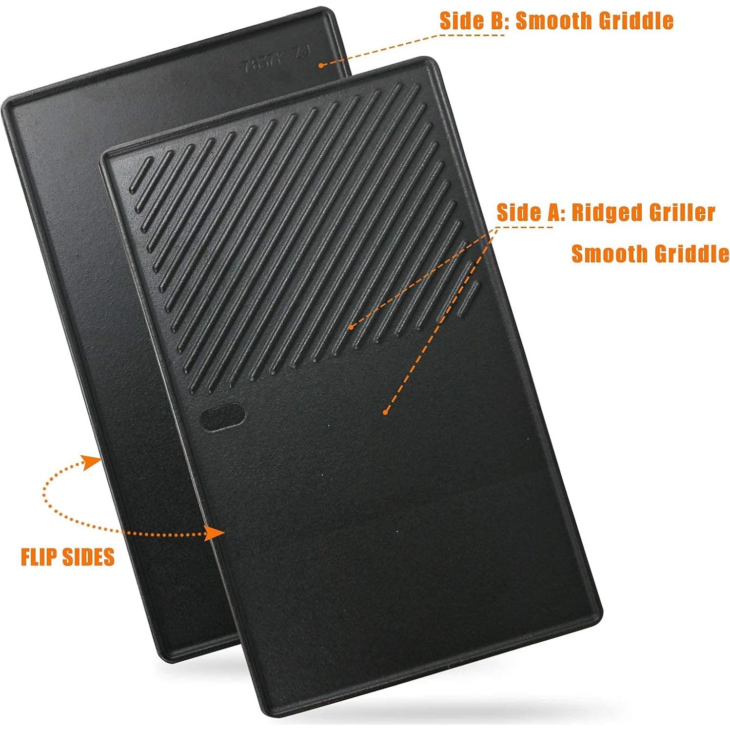 Plancha de Cocina Uniflasy 7637 Hierro Fundido 44.5 cm para Weber Spirit 200