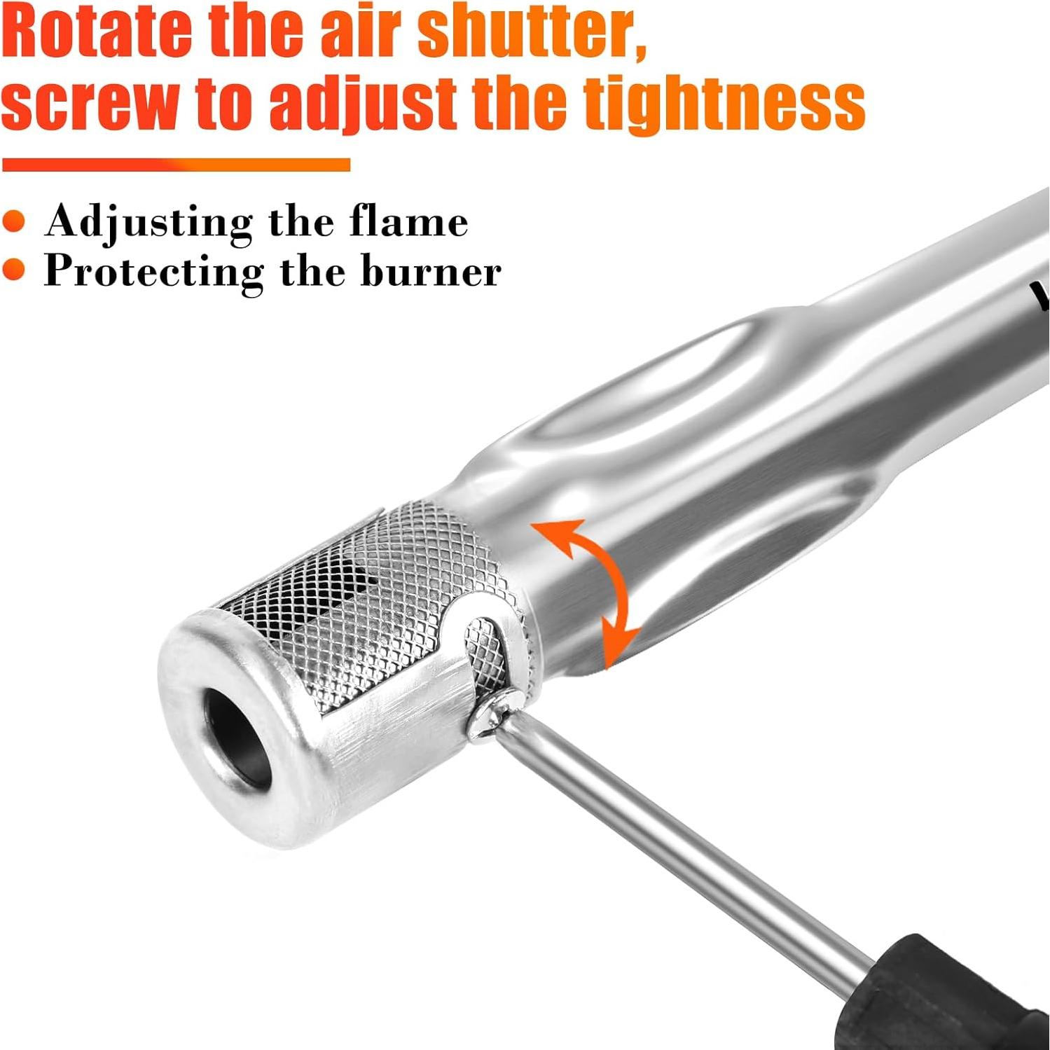 Quemador de Parrilla Hisencn 18" Acero Inoxidable para Weber Spirit 200