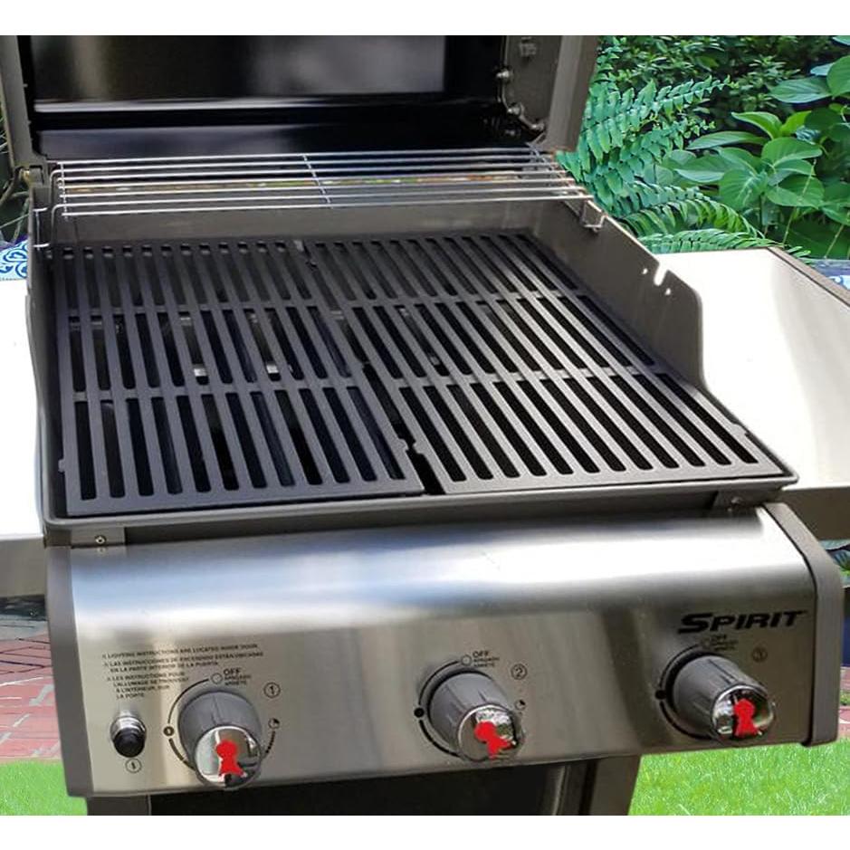 Rejillas de Parrilla Leship 44.5 cm para Weber Spirit 300