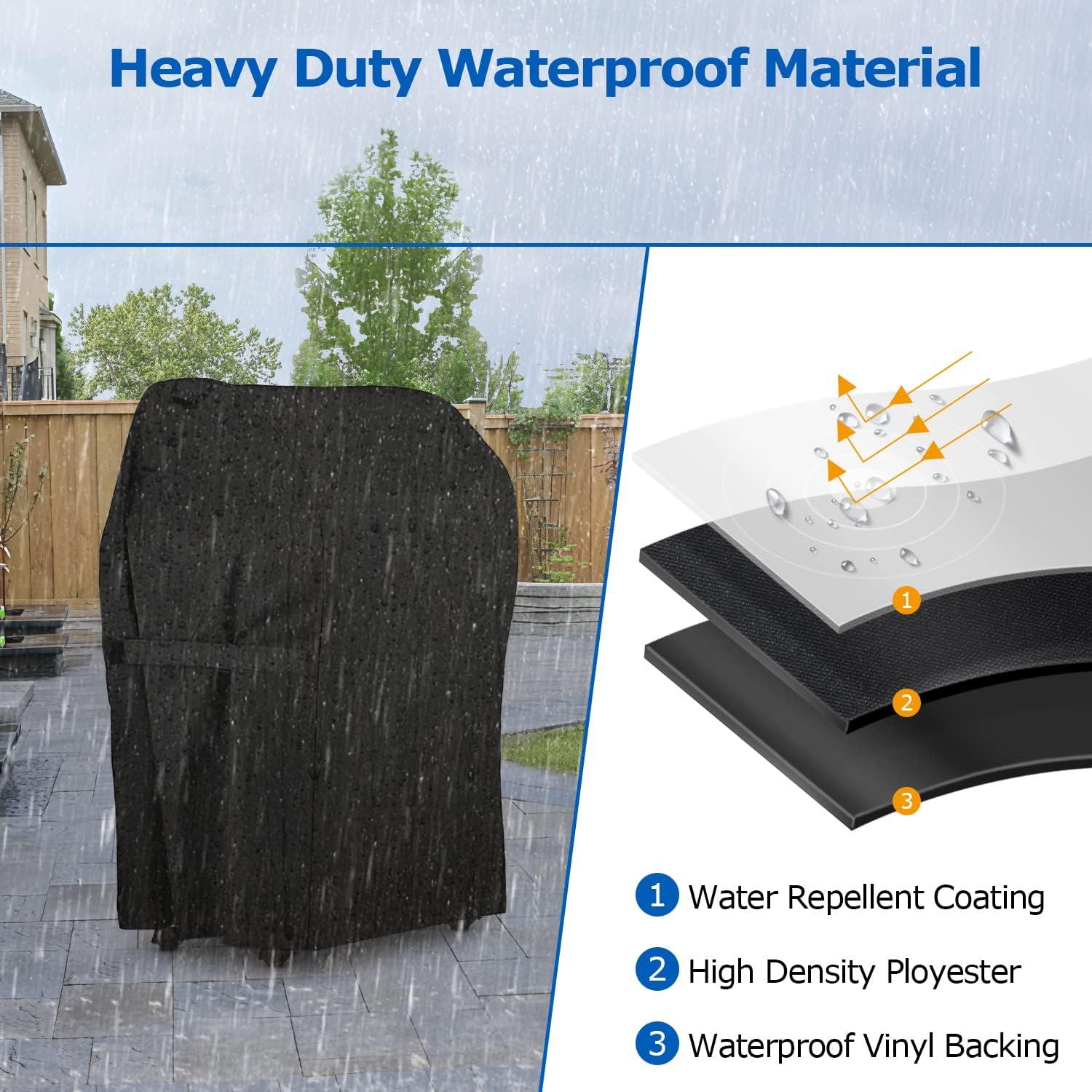 Cubierta para Parrilla SunPatio 76.2 cm Impermeable 2 Quemadores