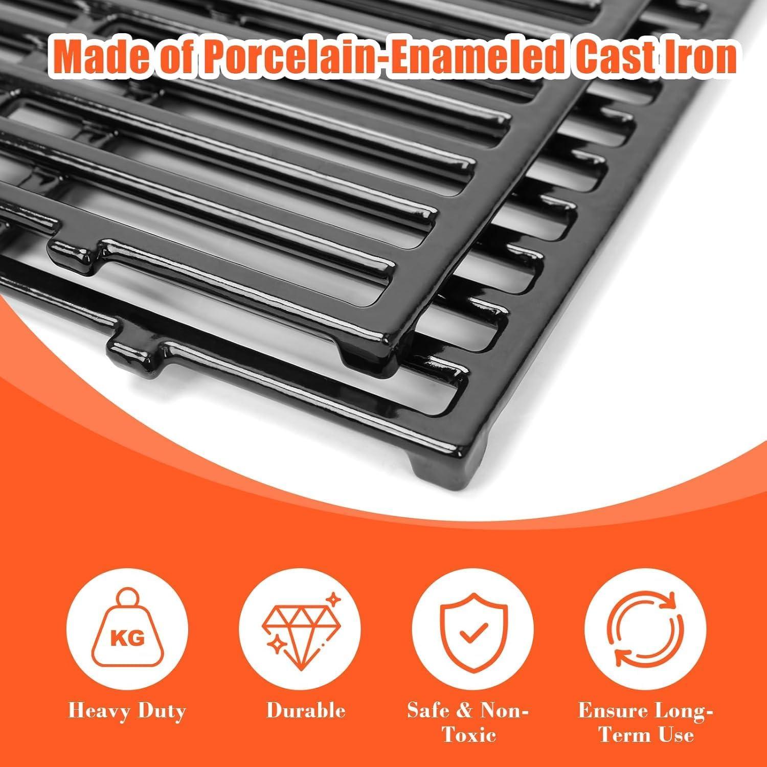 Reemplazo QuliMetal 7635 7637 para Parrillas Weber Spirit 200