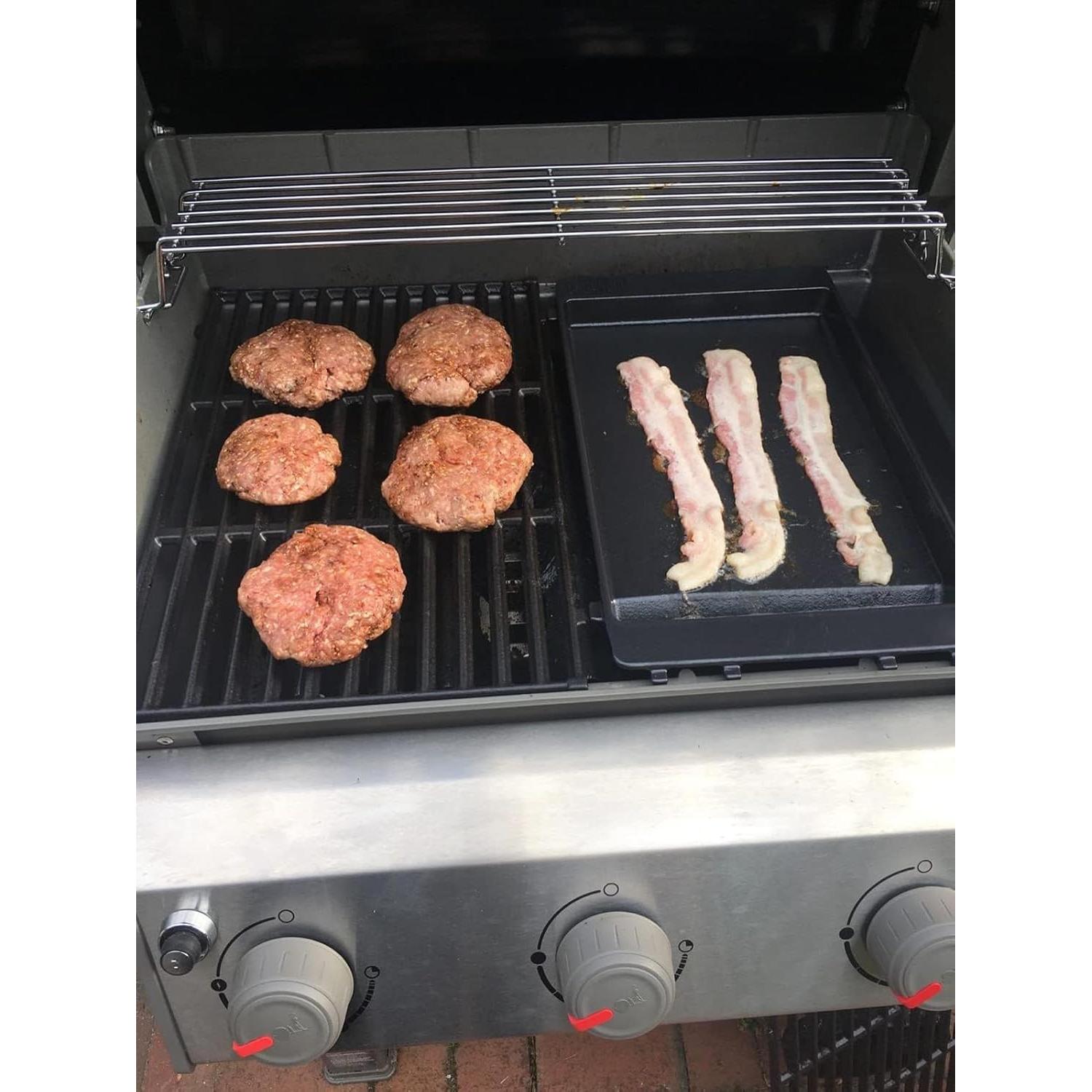 Placa de Plancha de Hierro Fundido PETKAO para Weber 7658