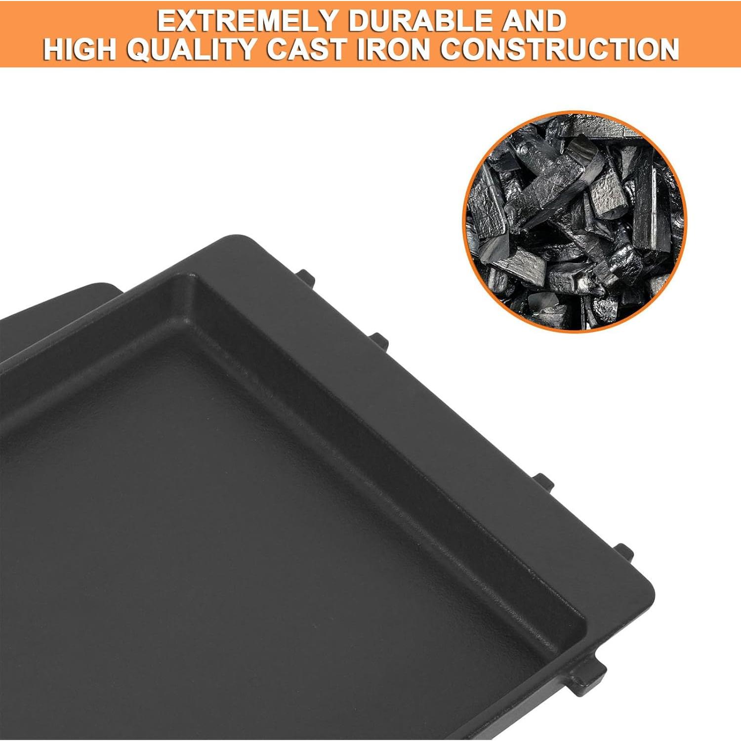 Placa de Plancha de Hierro Fundido PETKAO para Weber 7658