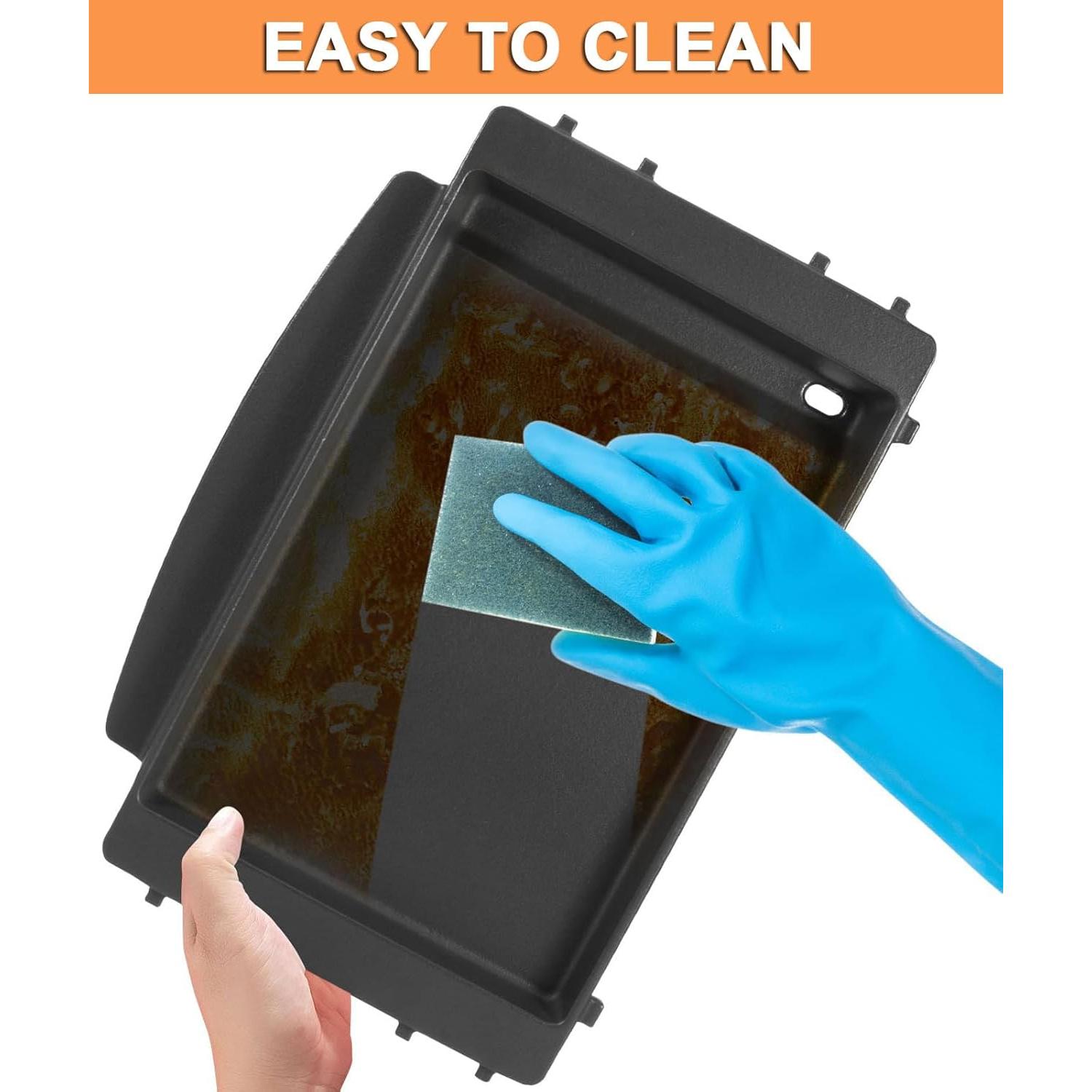 Placa de Plancha de Hierro Fundido PETKAO para Weber 7658