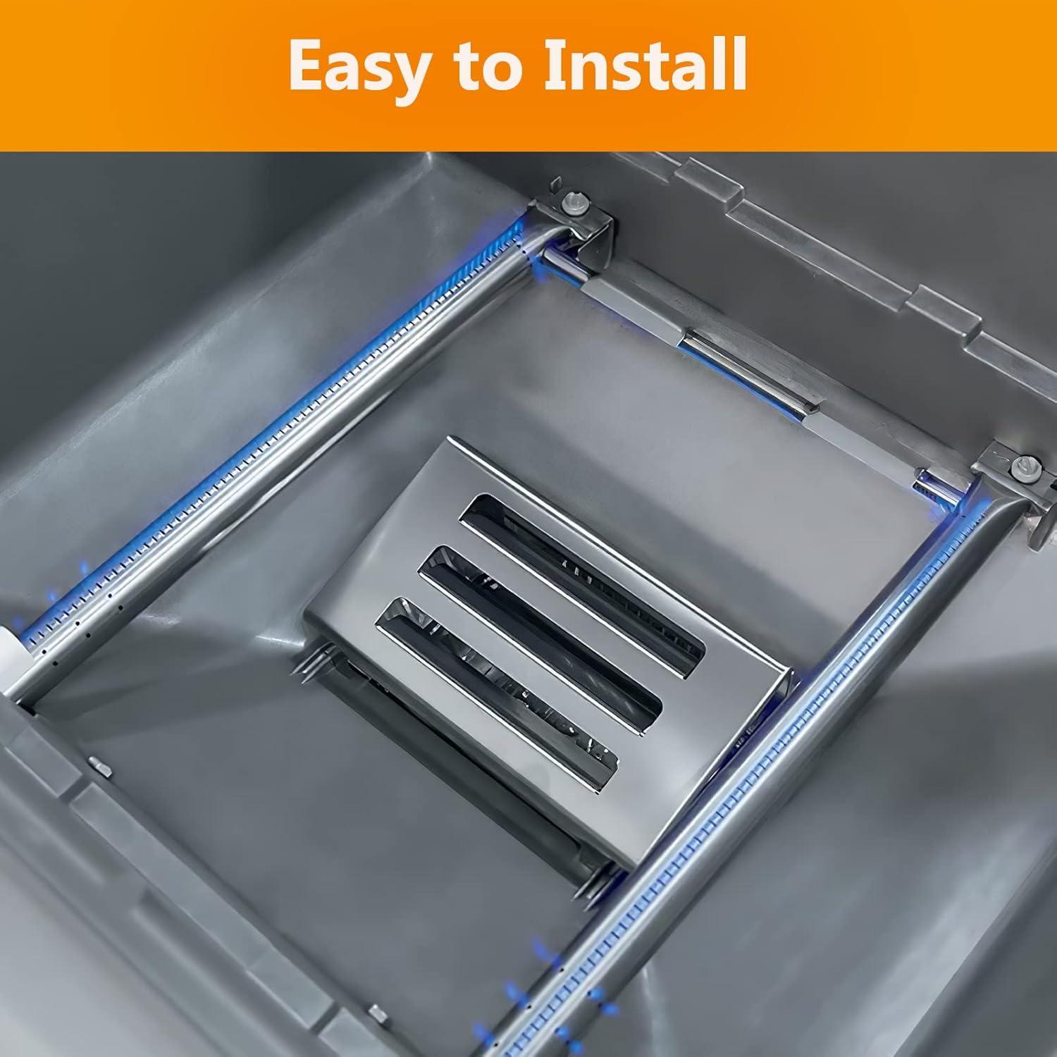 Deflector de Calor Hisencn para Parrilla Weber Spirit II 200/300