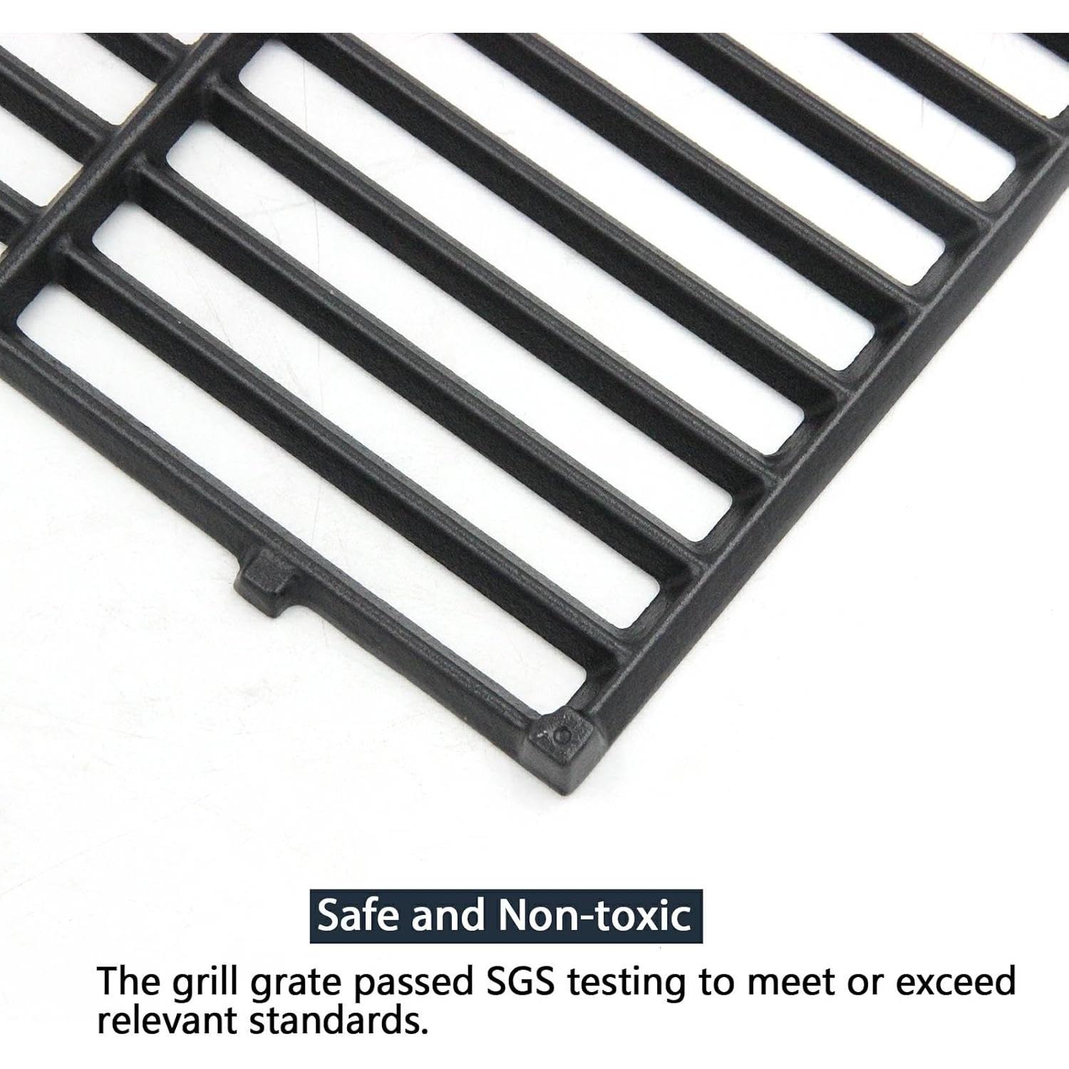 Rejillas de Parrilla Hongso 44.5x25.9 cm para Weber Spirit 200