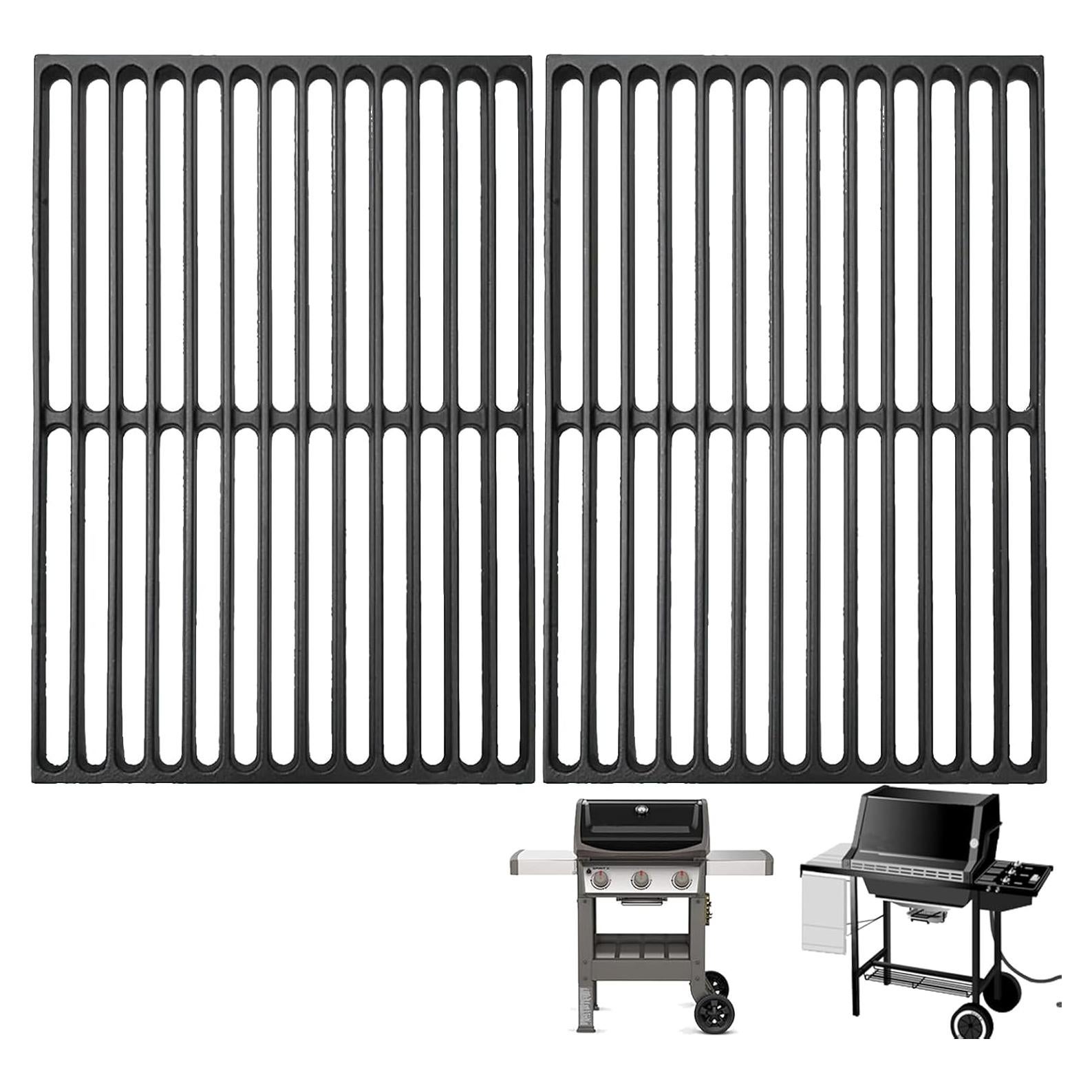 Rejillas de Parrilla de Hierro Fundido Weber Spirit 300 - 2 Piezas