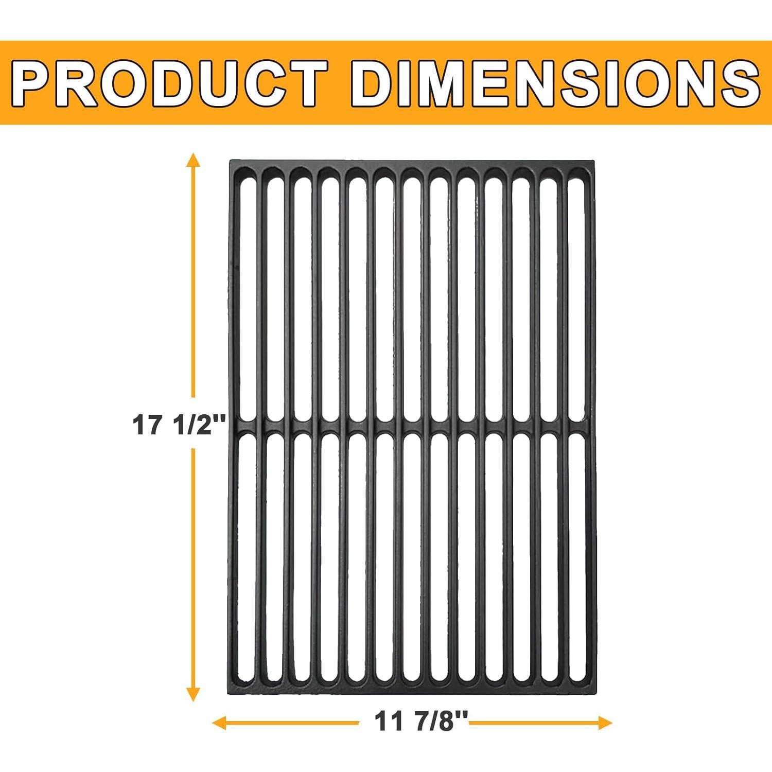 Rejillas de Parrilla de Hierro Fundido Weber Spirit 300 - 2 Piezas