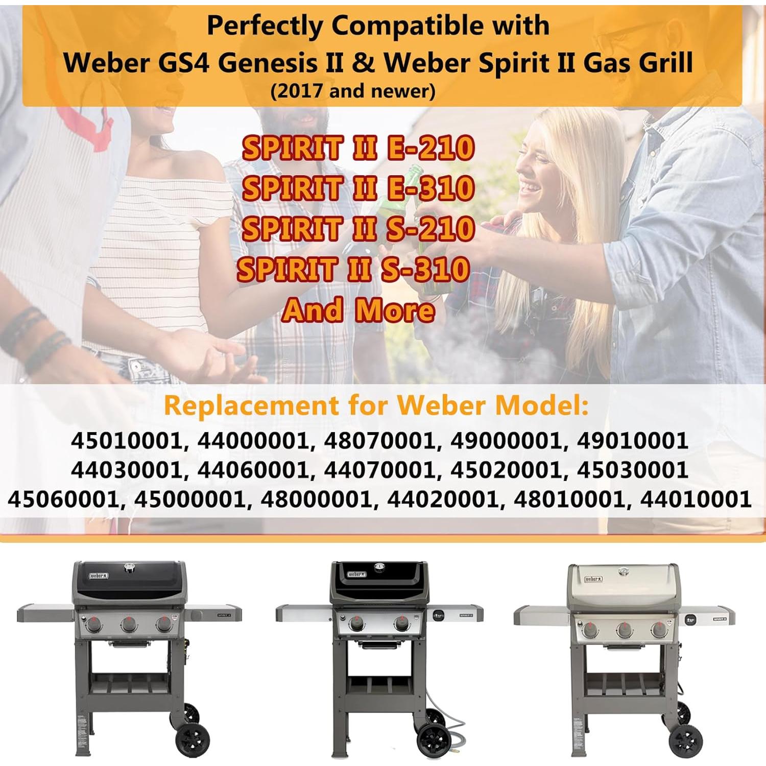 Interruptor de encendido Weber 66220 para Genesis II y Spirit II