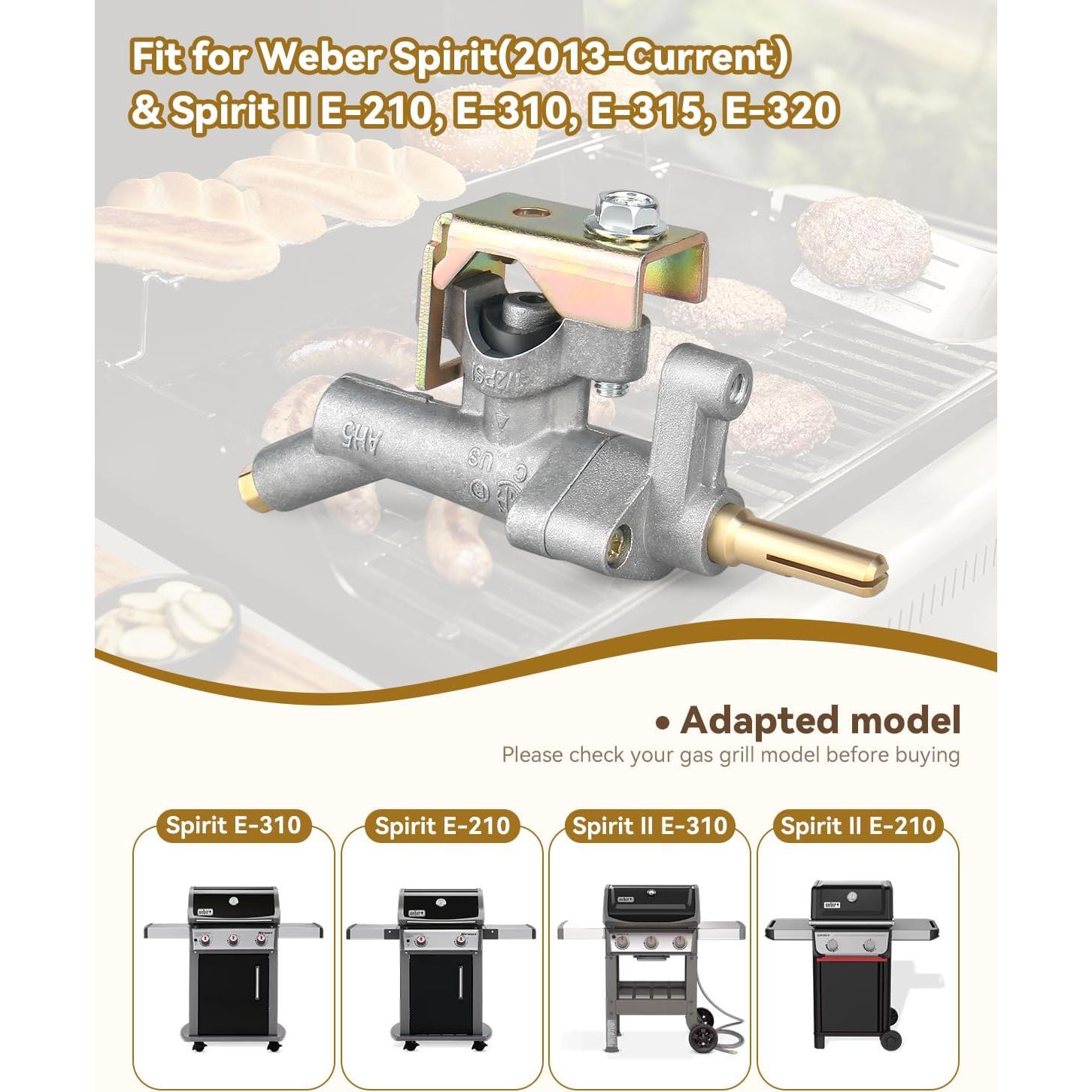 Válvula de Control para Parrilla Weber Spirit II Rigshru