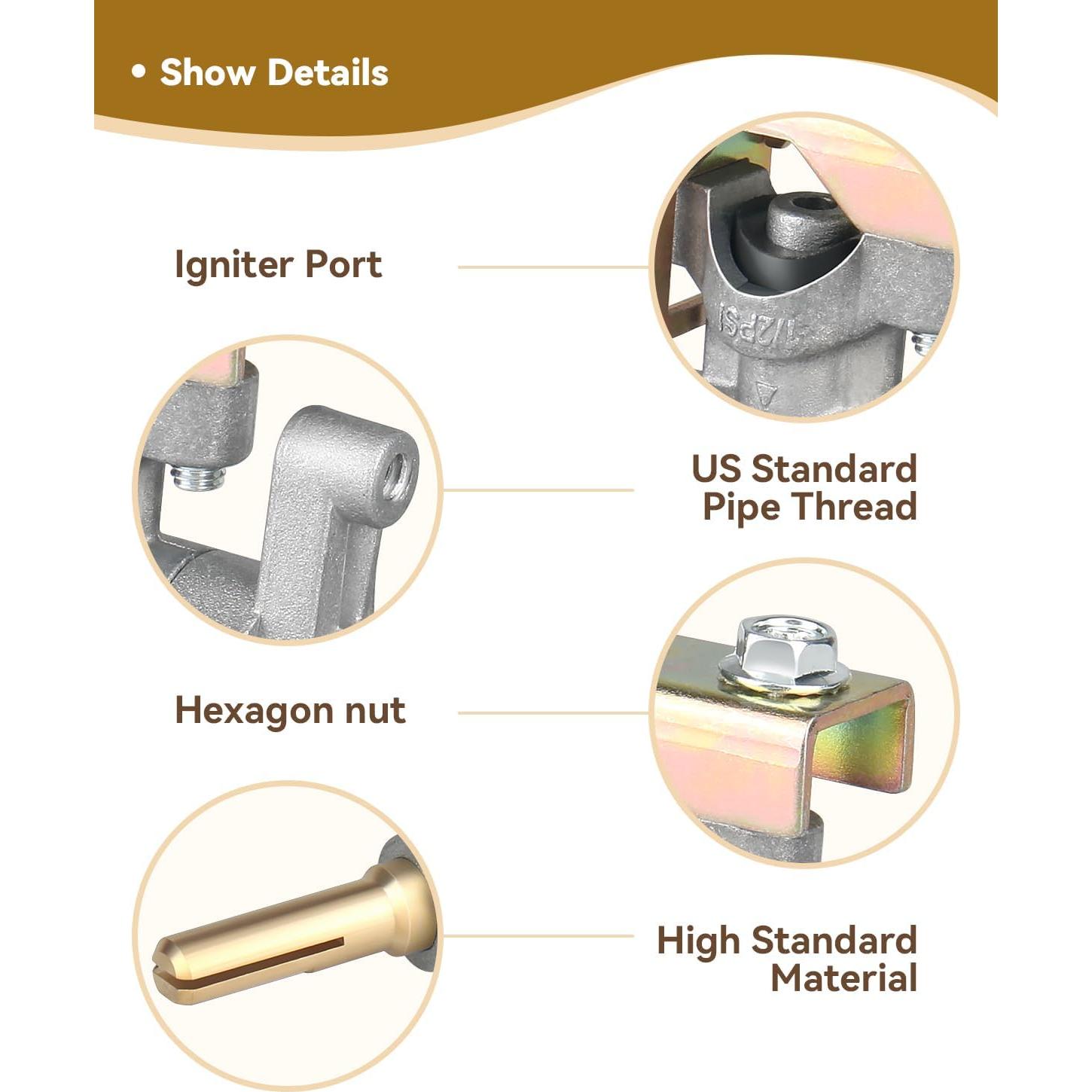 Válvula de Control para Parrilla Weber Spirit II Rigshru