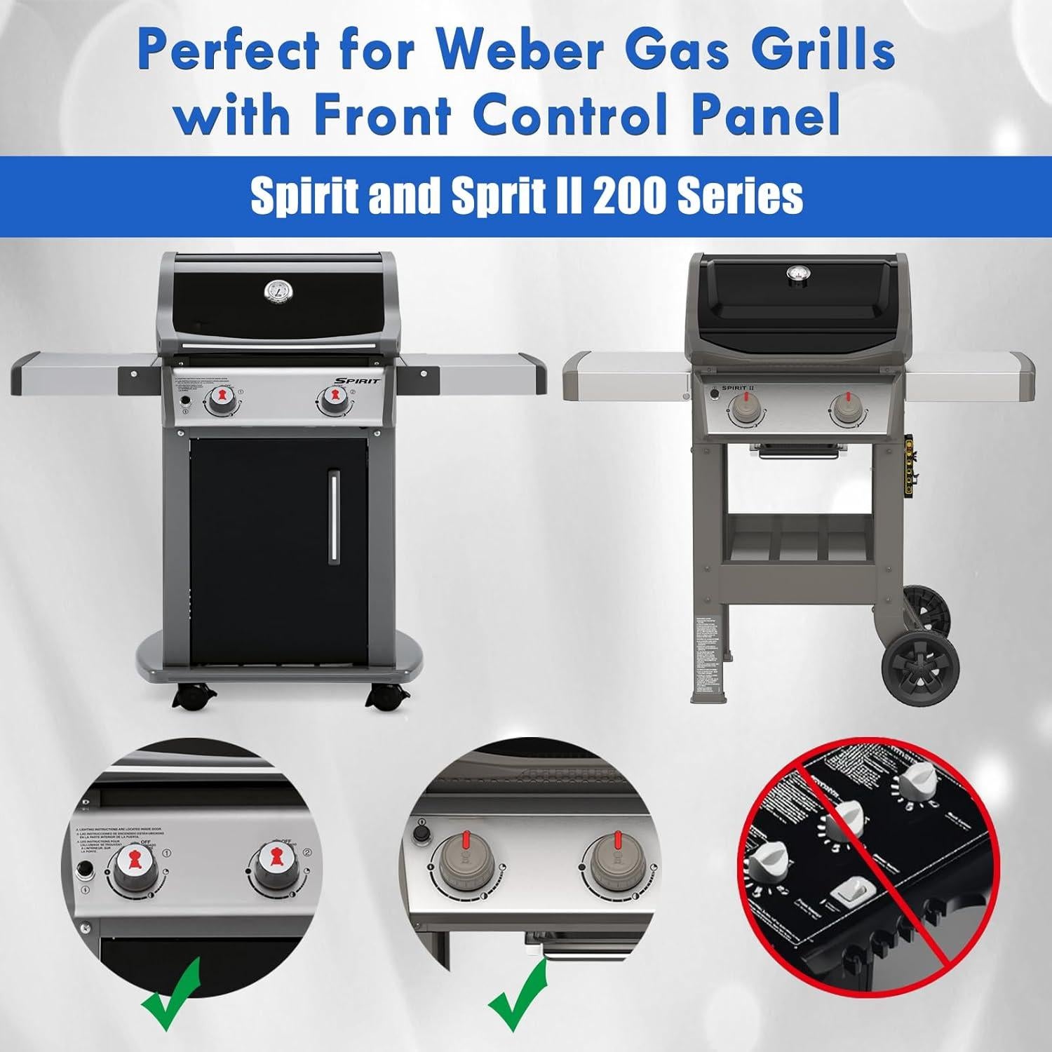 Rejillas de Parrilla de Hierro Fundido Weber Spirit 200 44.5x52.1cm