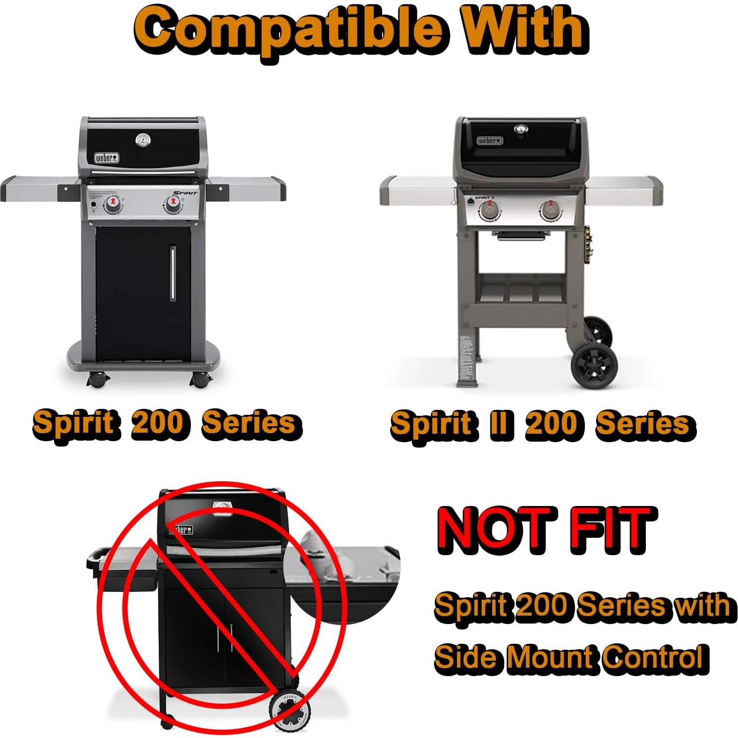 Repuestos Parrilla Weber Spirit E-210 - 3 Barras Sabor + 2 Rejillas