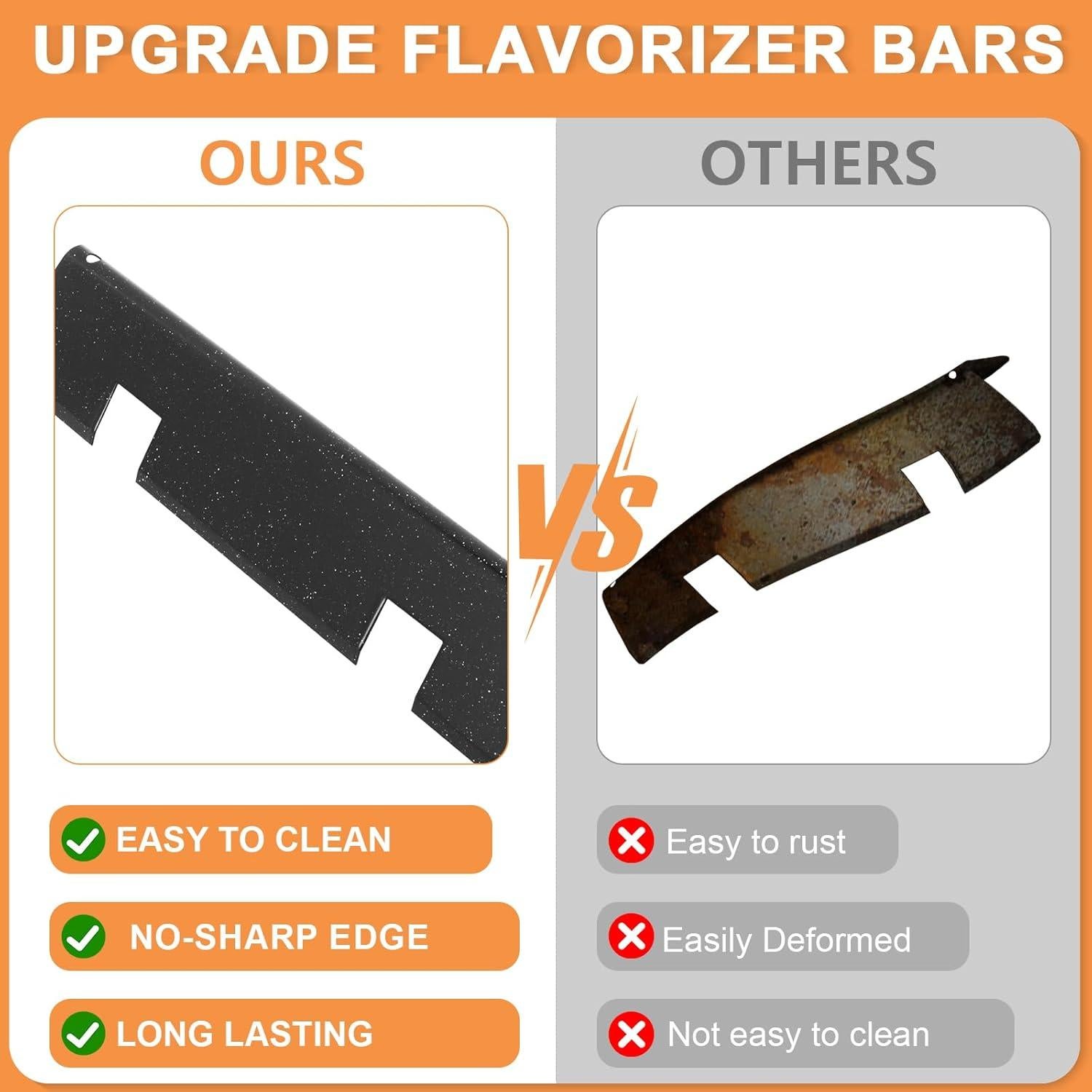 Barras Flavorizer PETKAO 7636 para Parrillas Weber Spirit II