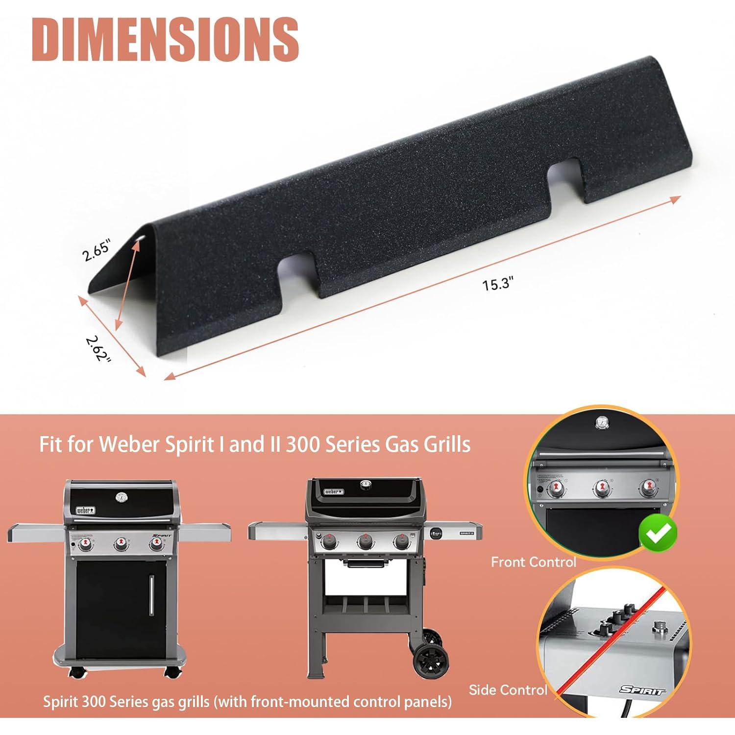 Barras Saborizadoras Weber Spirit 2 Enameled 15.3" 7736