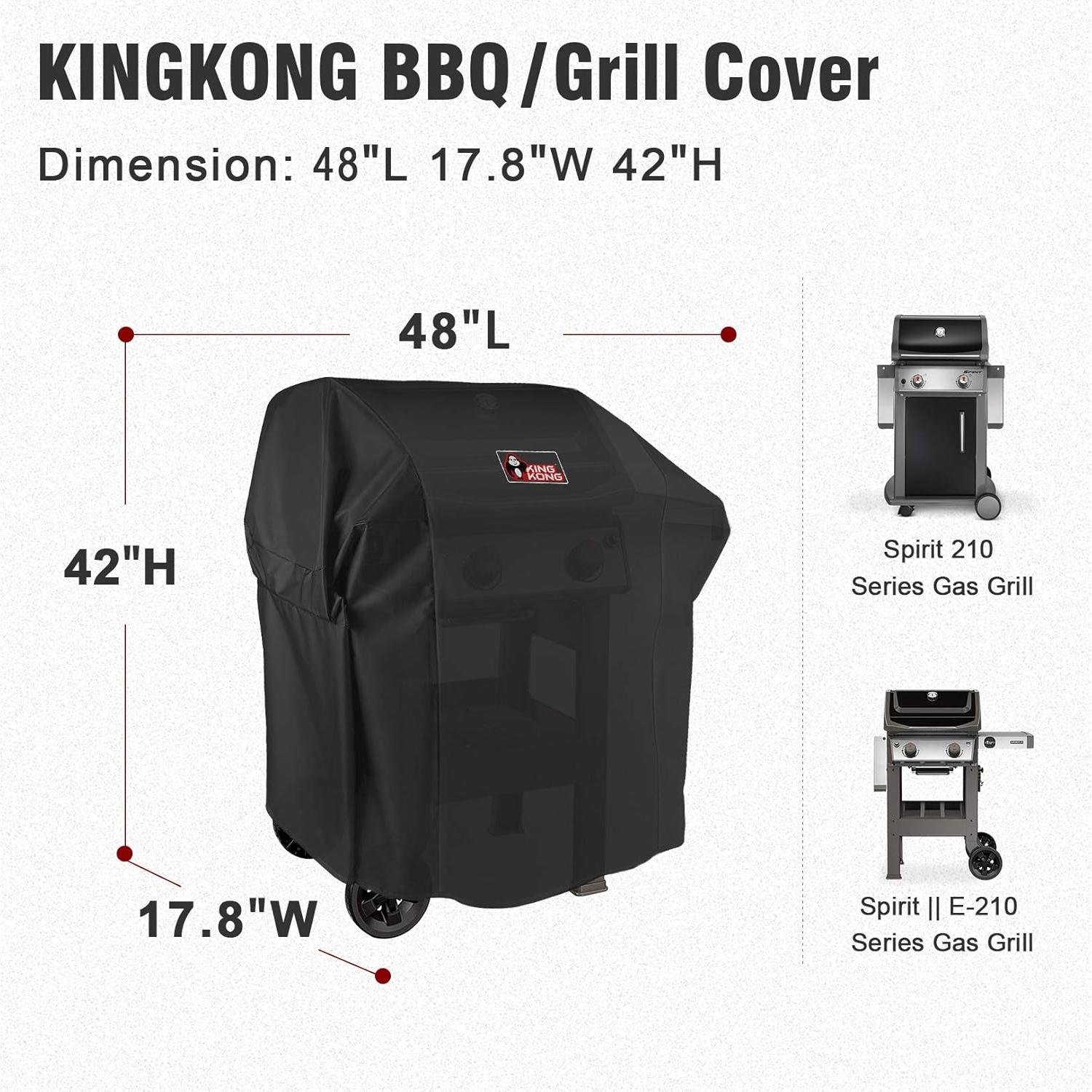 Funda para Parrilla de Gas Kingkong 7138 121.9x45.2x106.7 cm