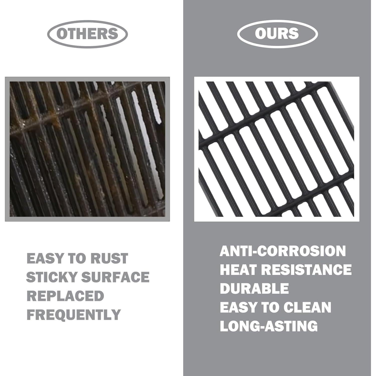 Rejillas de Parrilla Oklagarden para Weber Spirit E210 E215