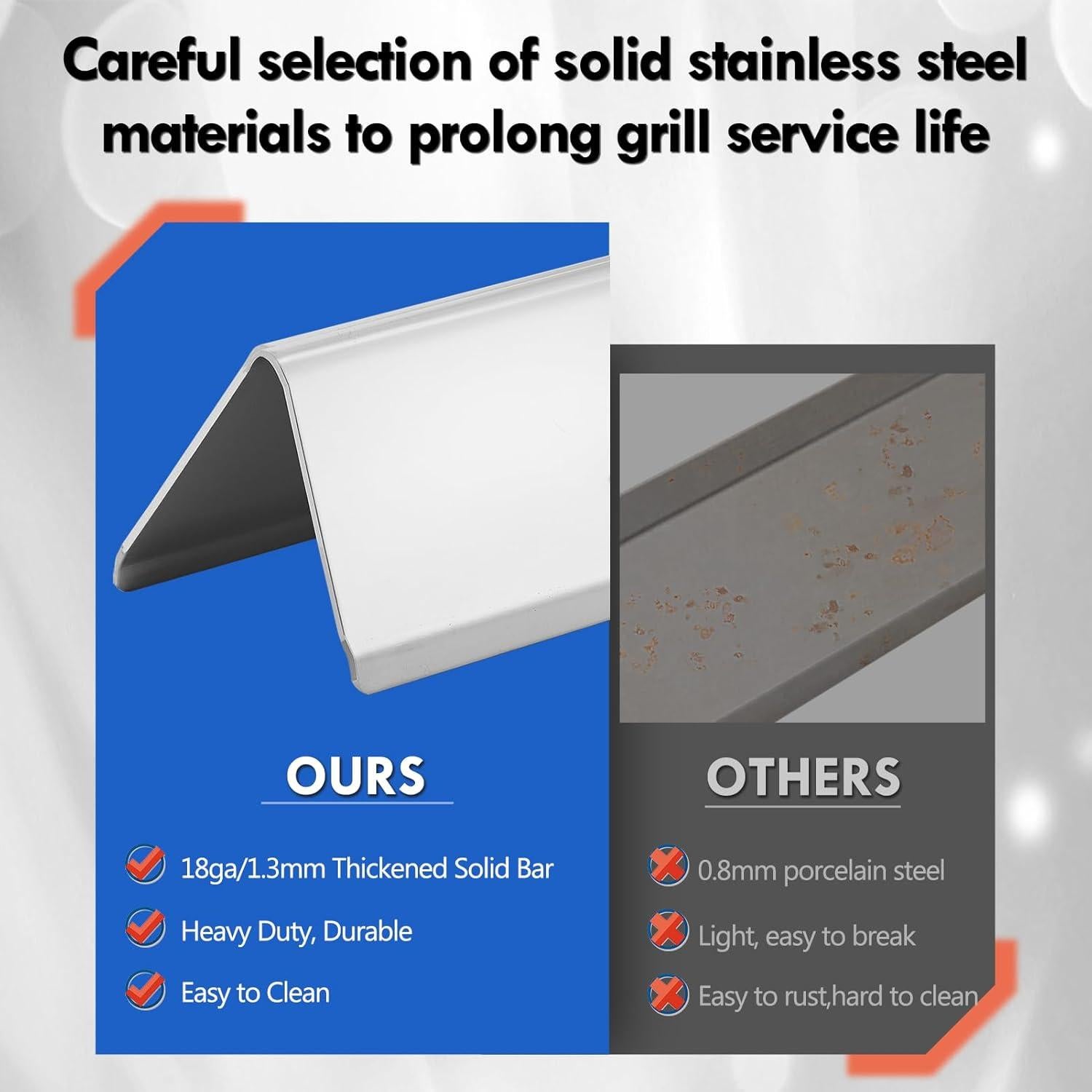 Barras Flavorizer y Quemadores Grillflame para Parrilla Weber Spirit II 300