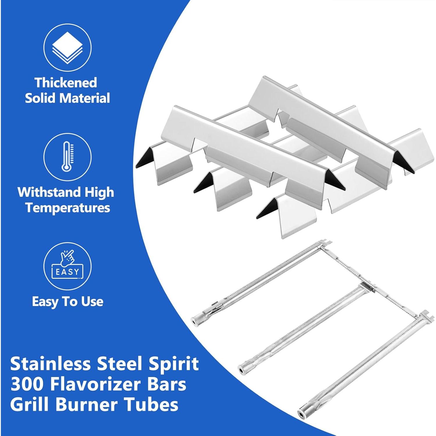 Barras Flavorizer y Quemadores Grillflame para Parrilla Weber Spirit II 300