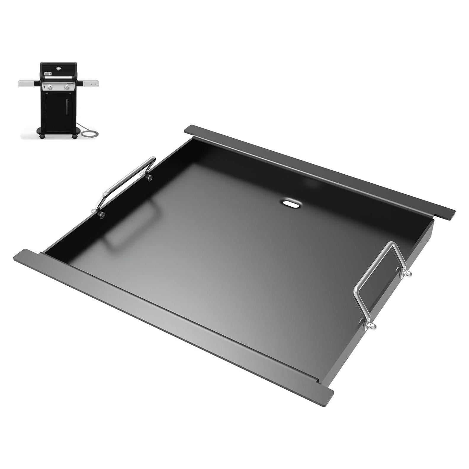 Plancha de Acero al Carbono WEBROIL para Parrillas Weber Spirit 200