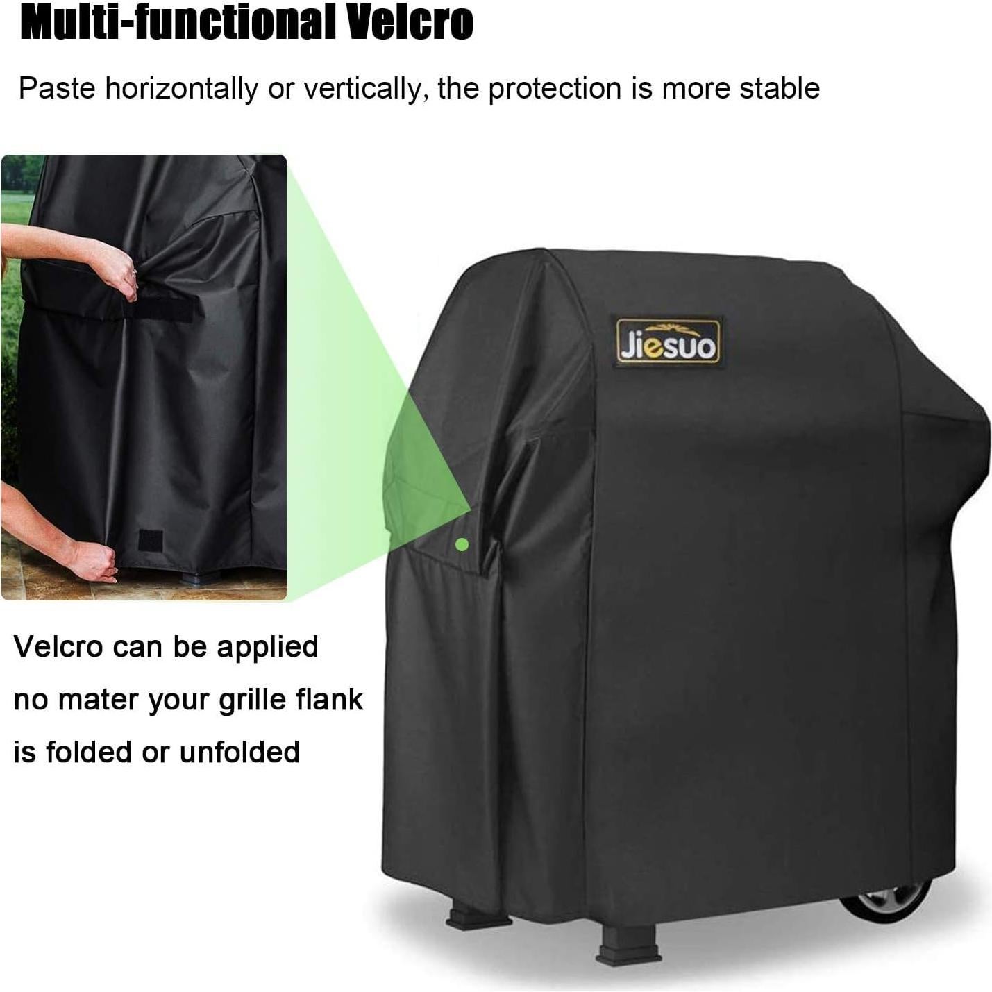 Cubierta de Parrilla Jiesuo 48" Resistente al Agua para Weber Spirit II