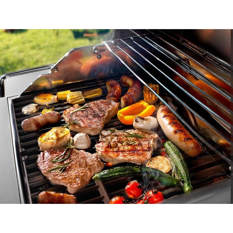 Parrillas de hierro fundido Utheer 44.45 cm para Weber Spirit