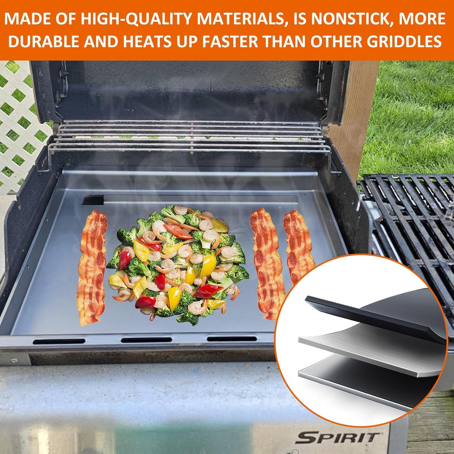 Insert de Plancha BBQ-PLUS para Parrillas Weber Spirit 200