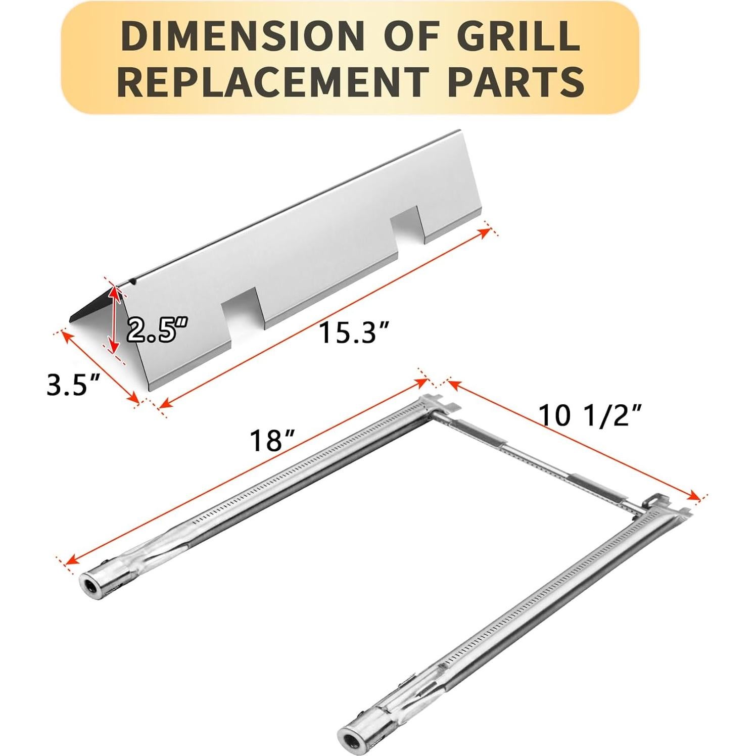 Piezas de Repuesto Parrilla Weber Spirit E210 OSWANER 7635