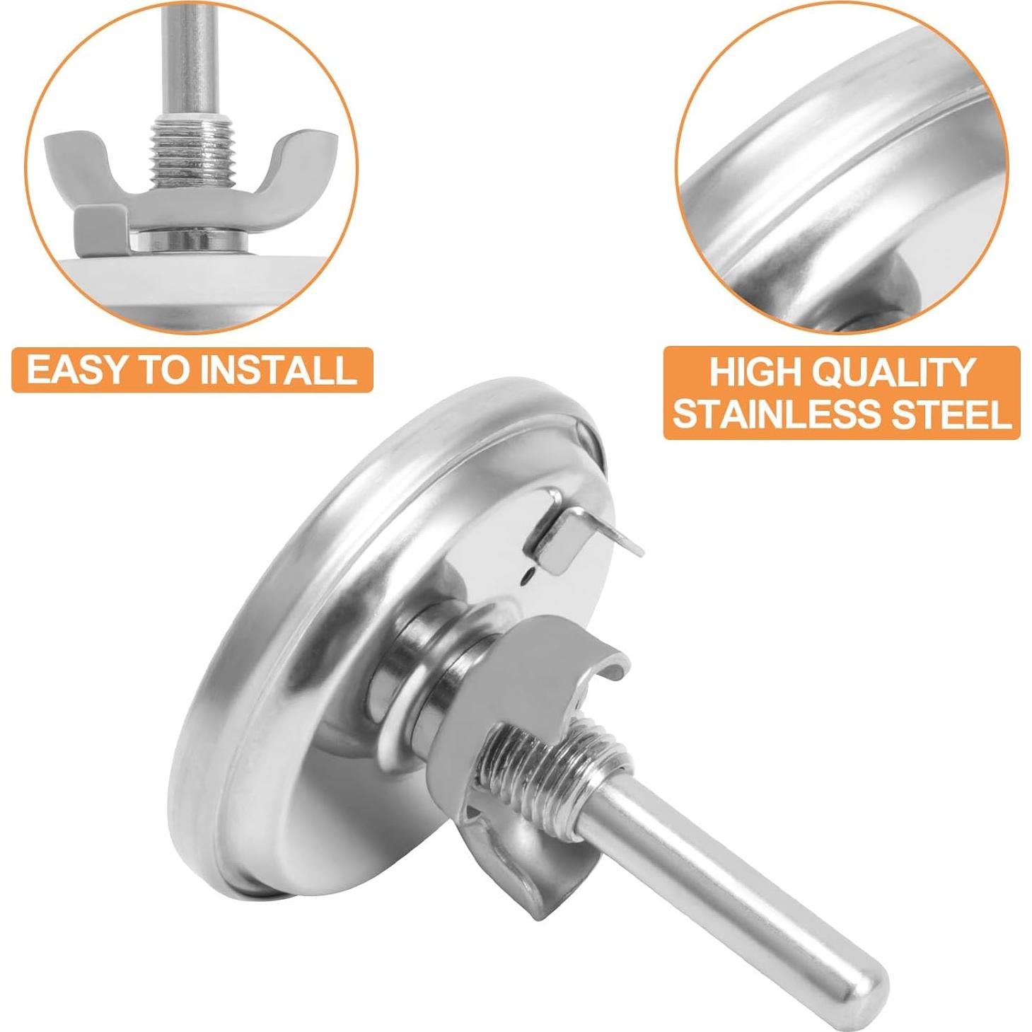 Termómetro de Tapa PETKAO para Parrillas Weber 22"