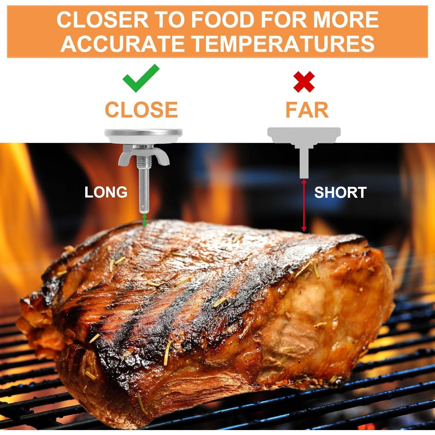 Termómetro de Tapa PETKAO para Parrillas Weber 22"