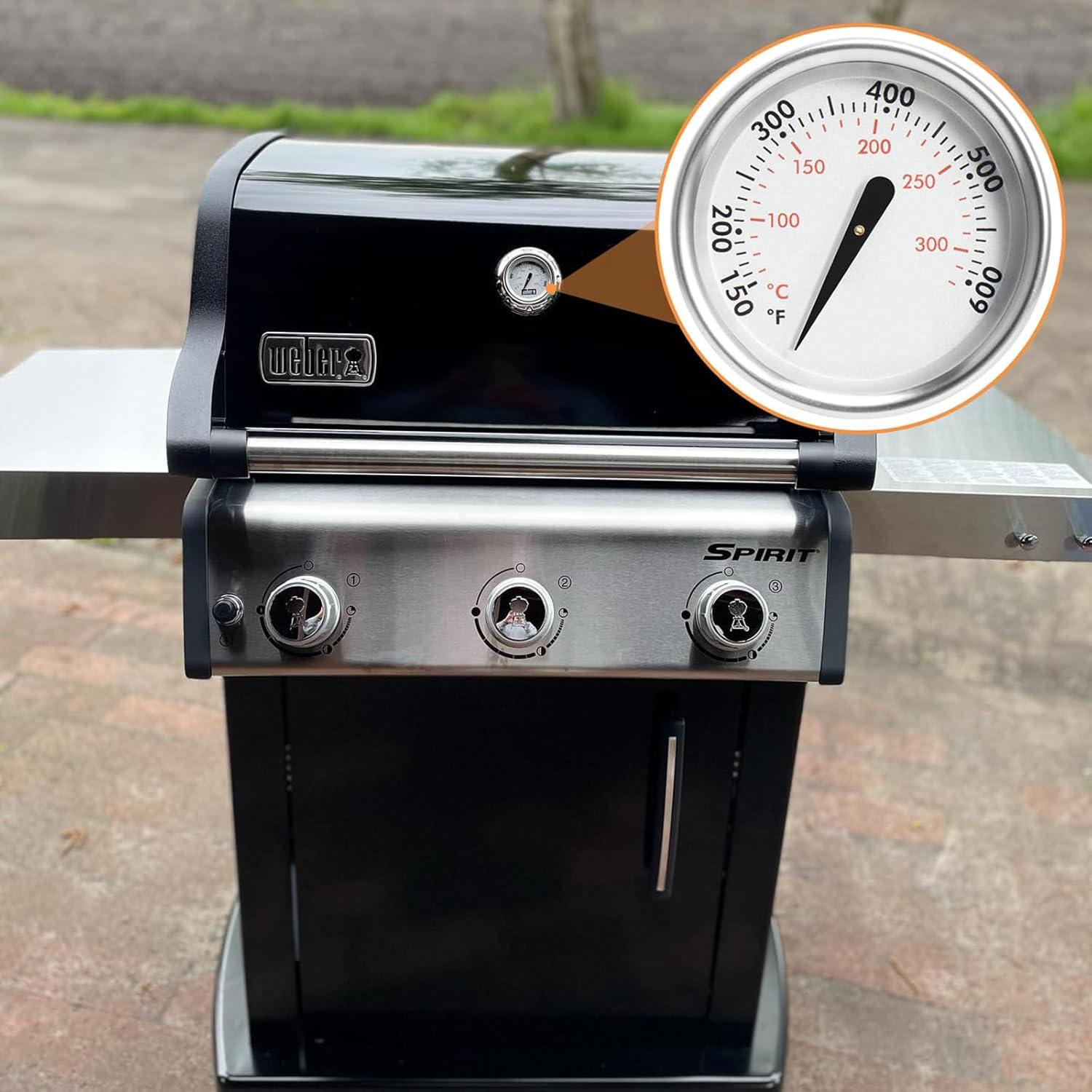 Termómetro de Tapa PETKAO para Parrillas Weber 22"