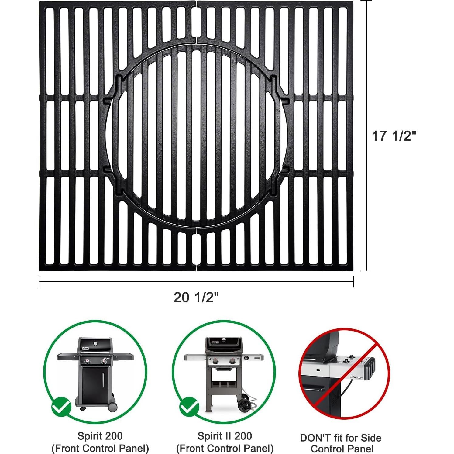 Piezas de Parrilla Weber Spirit II E-210 - Barras Saborizadoras y Quemadores