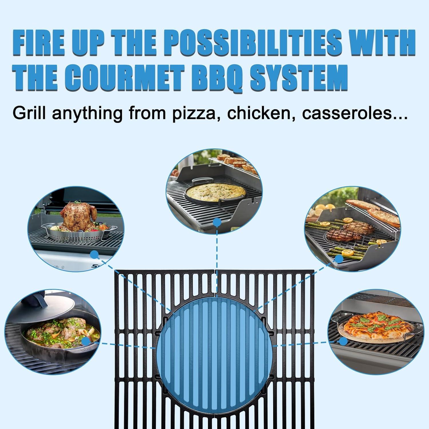 Piezas de Parrilla Weber Spirit II E-210 - Barras Saborizadoras y Quemadores