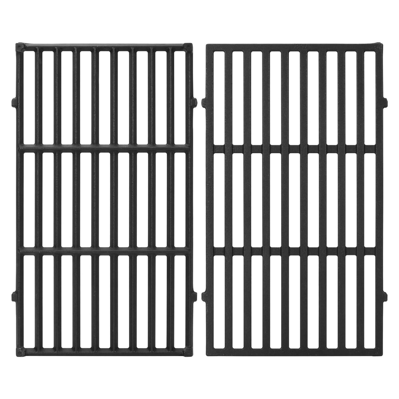 Rejillas de Parrilla de Hierro Fundido PETKAO 7637 para Weber Spirit II