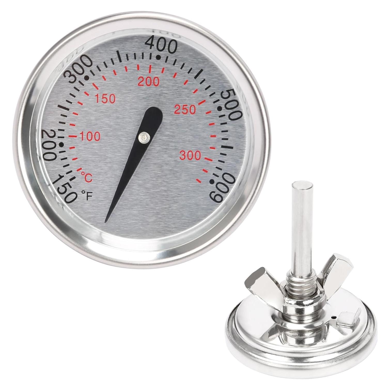 Termómetro de Parrilla QuliMetal 60540 para Weber 4.6 cm