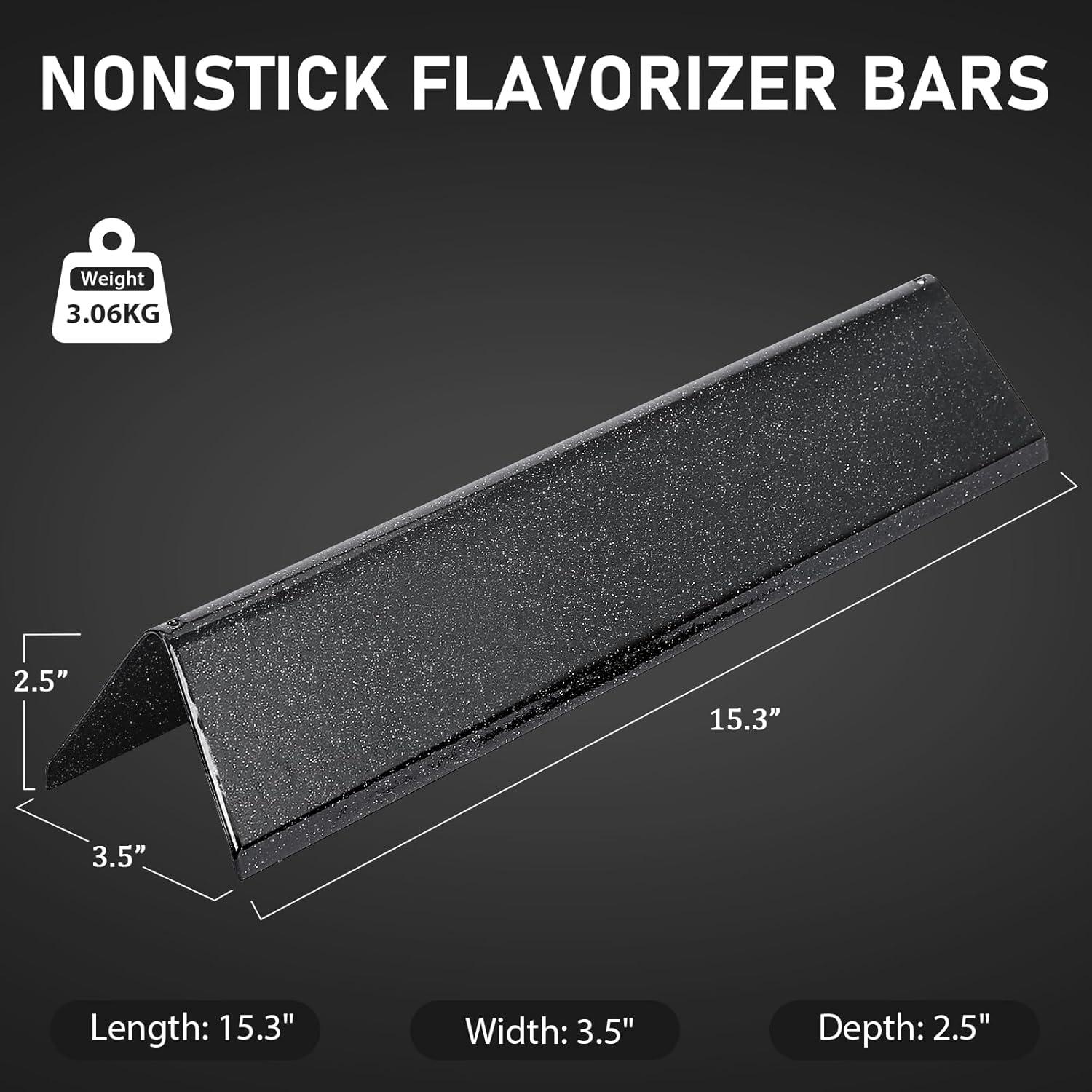 Barras Flavorizer Weber Spirit E-210 7635 - Acero Porcelana