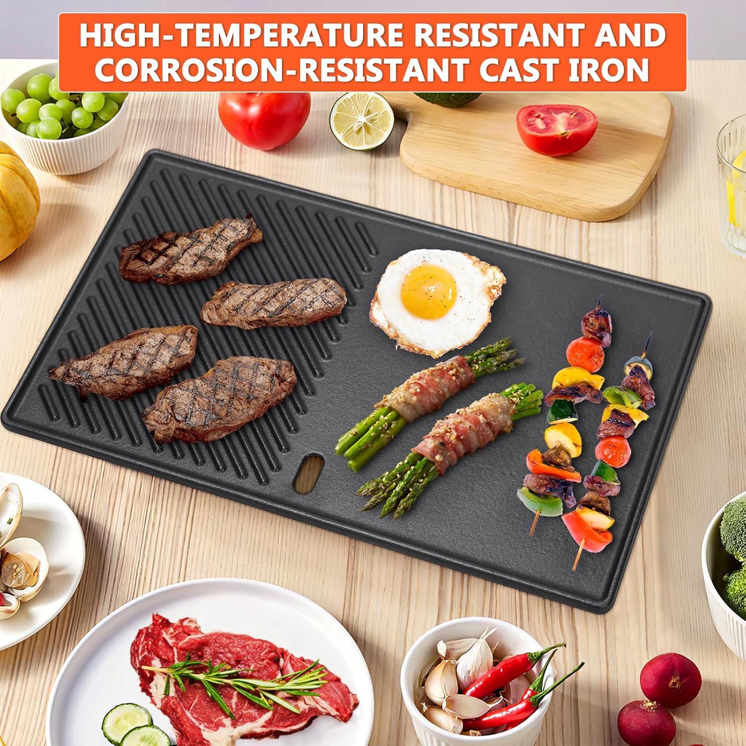 Parrilla de Hierro Fundido QuliMetal 7637 para Weber Spirit 200