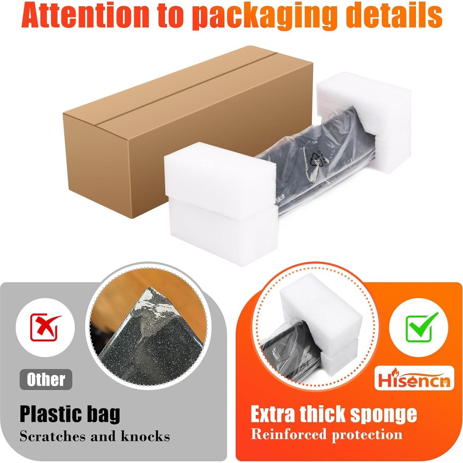 Barras de Sabor Hisencn 7635 para Parrilla Weber Spirit 200