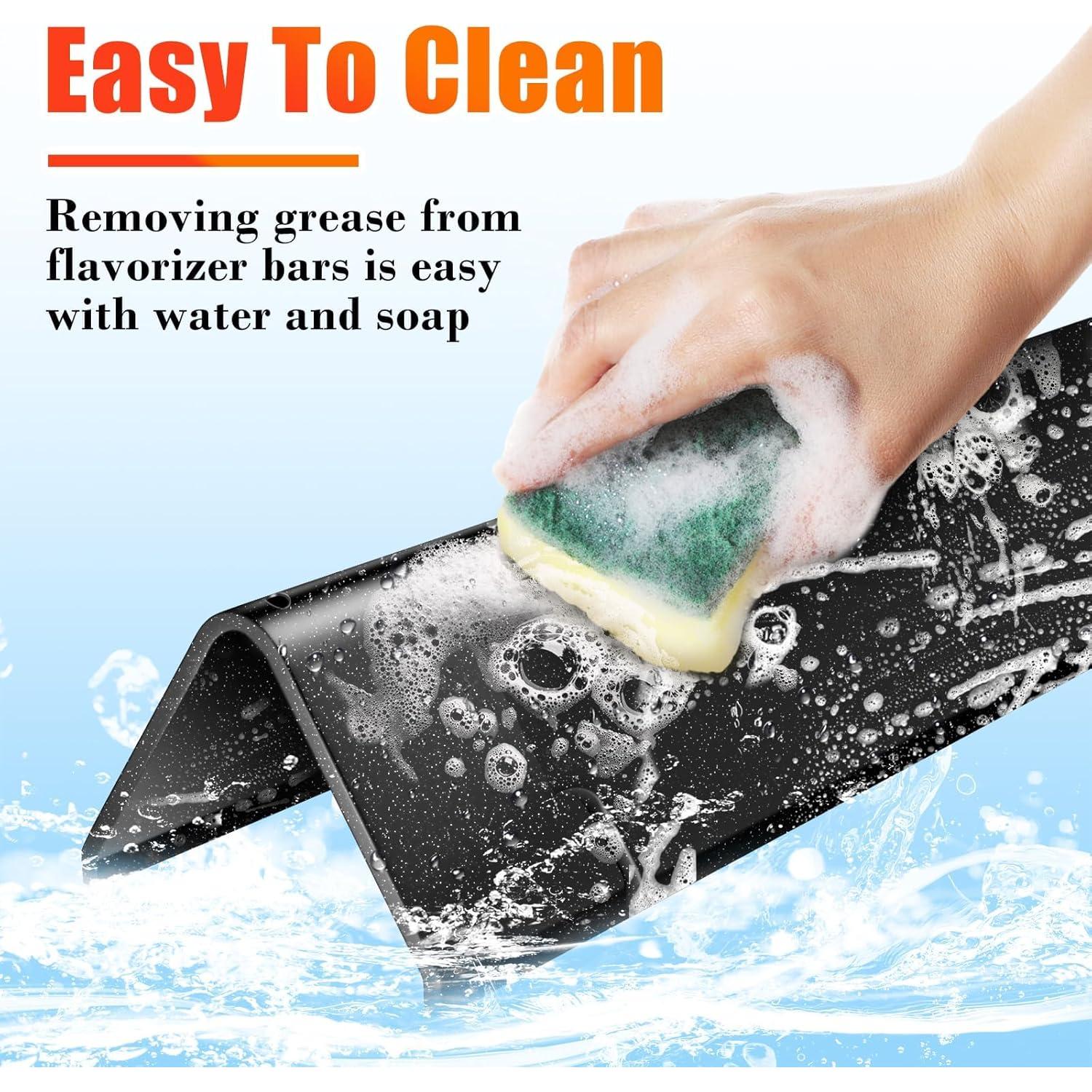 Barras de Sabor Hisencn 7635 para Parrilla Weber Spirit 200