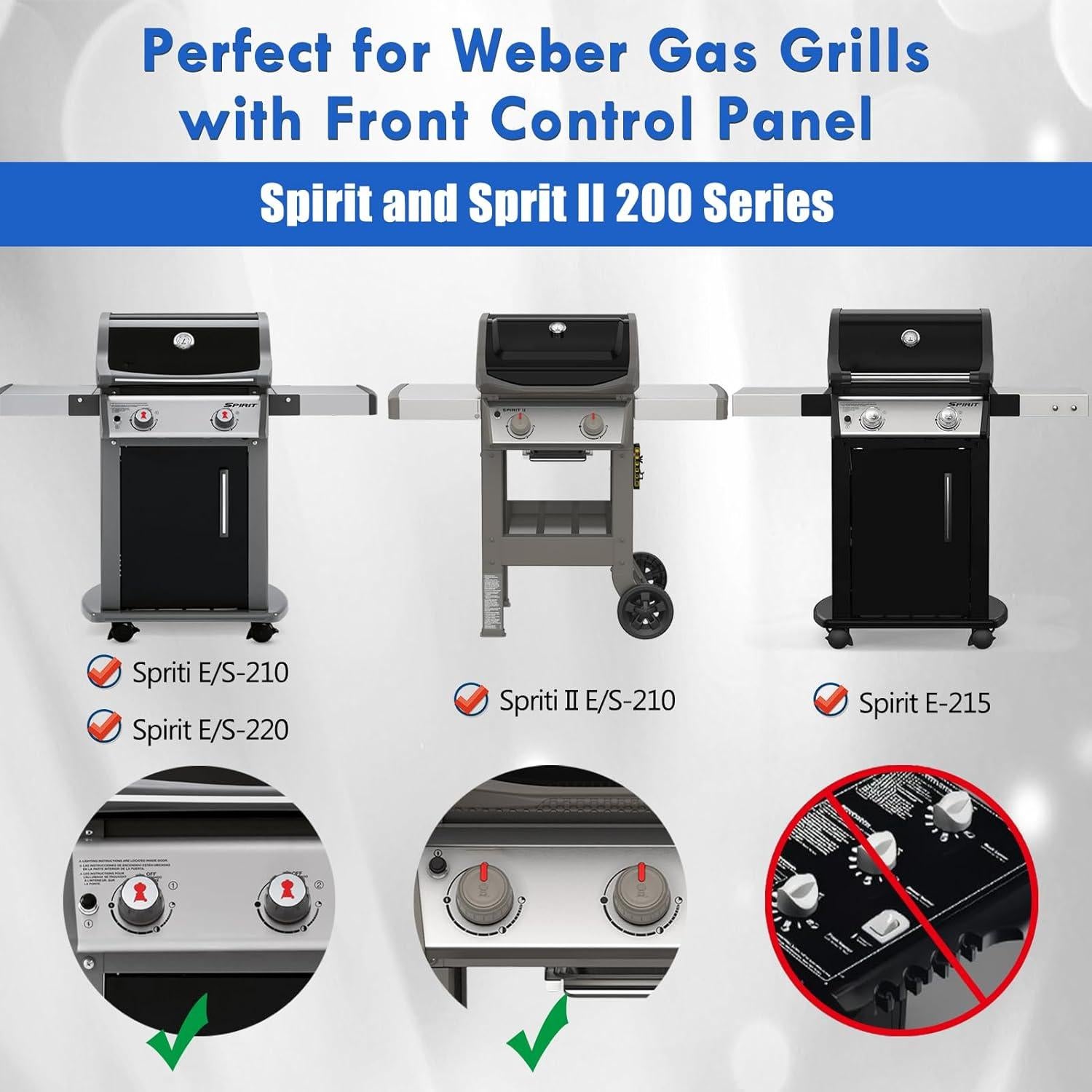 Barras Flavorizer y Quemadores Weber Spirit E210 7635 69785