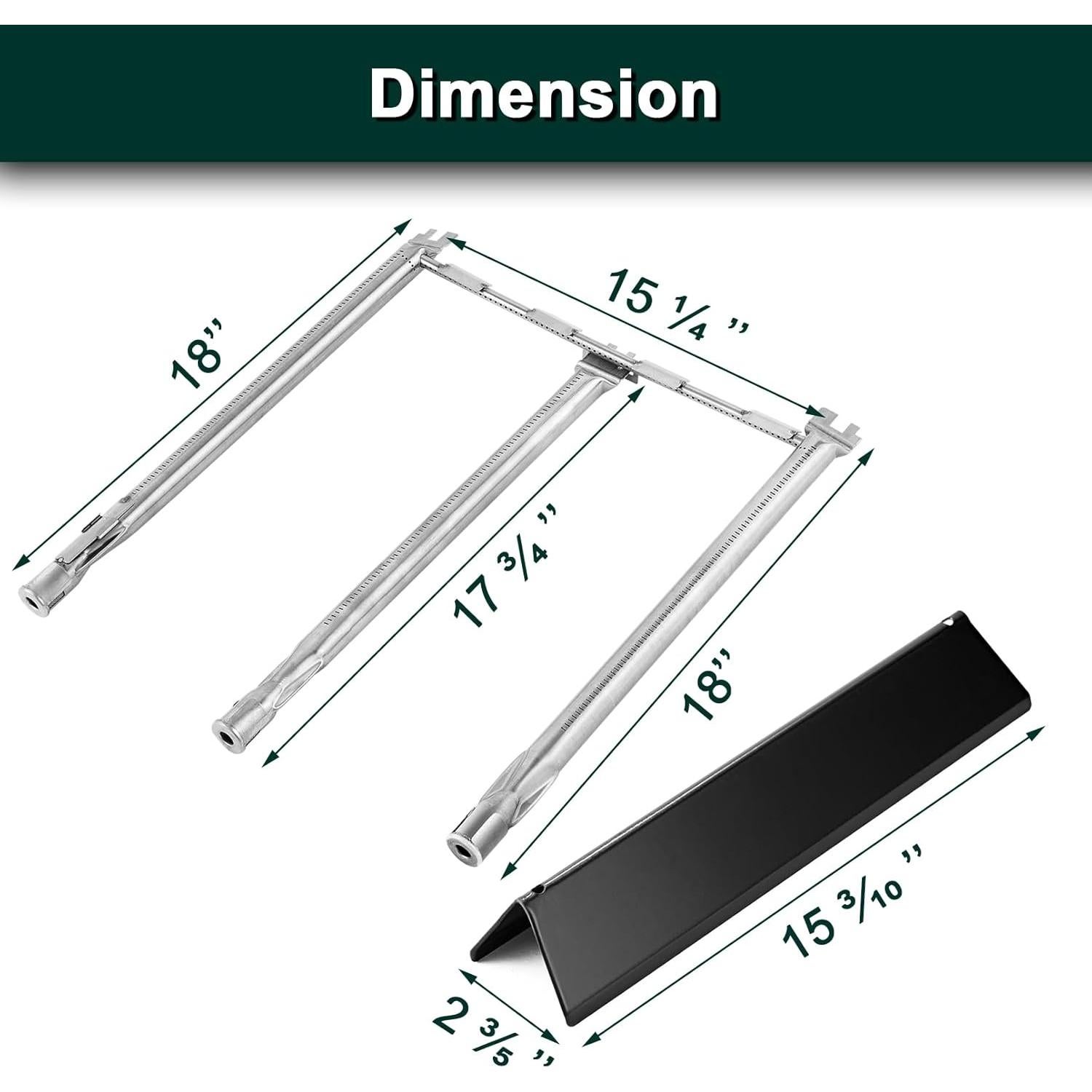 Piezas de Repuesto Parrilla Weber Spirit II E-310 3 Quemadores