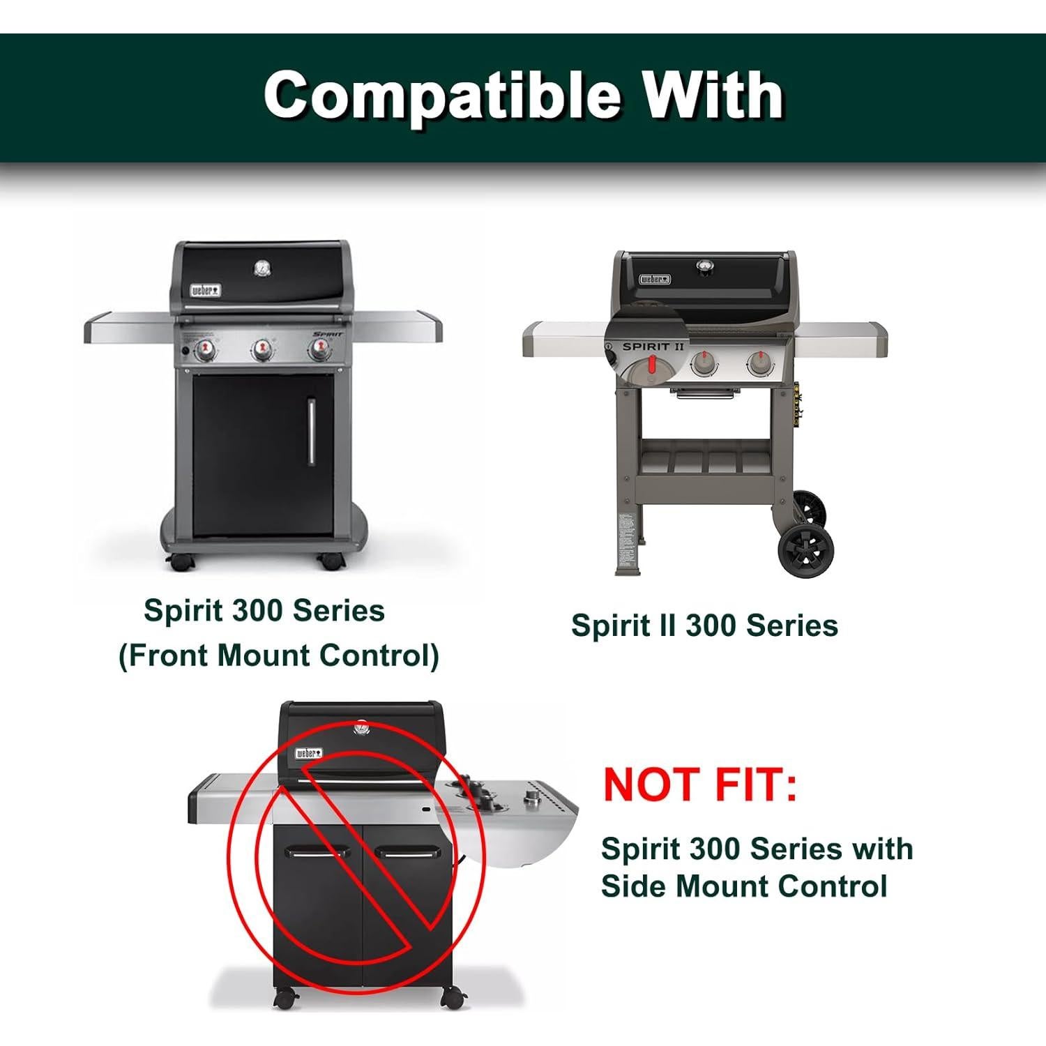 Piezas de Repuesto Parrilla Weber Spirit II E-310 3 Quemadores