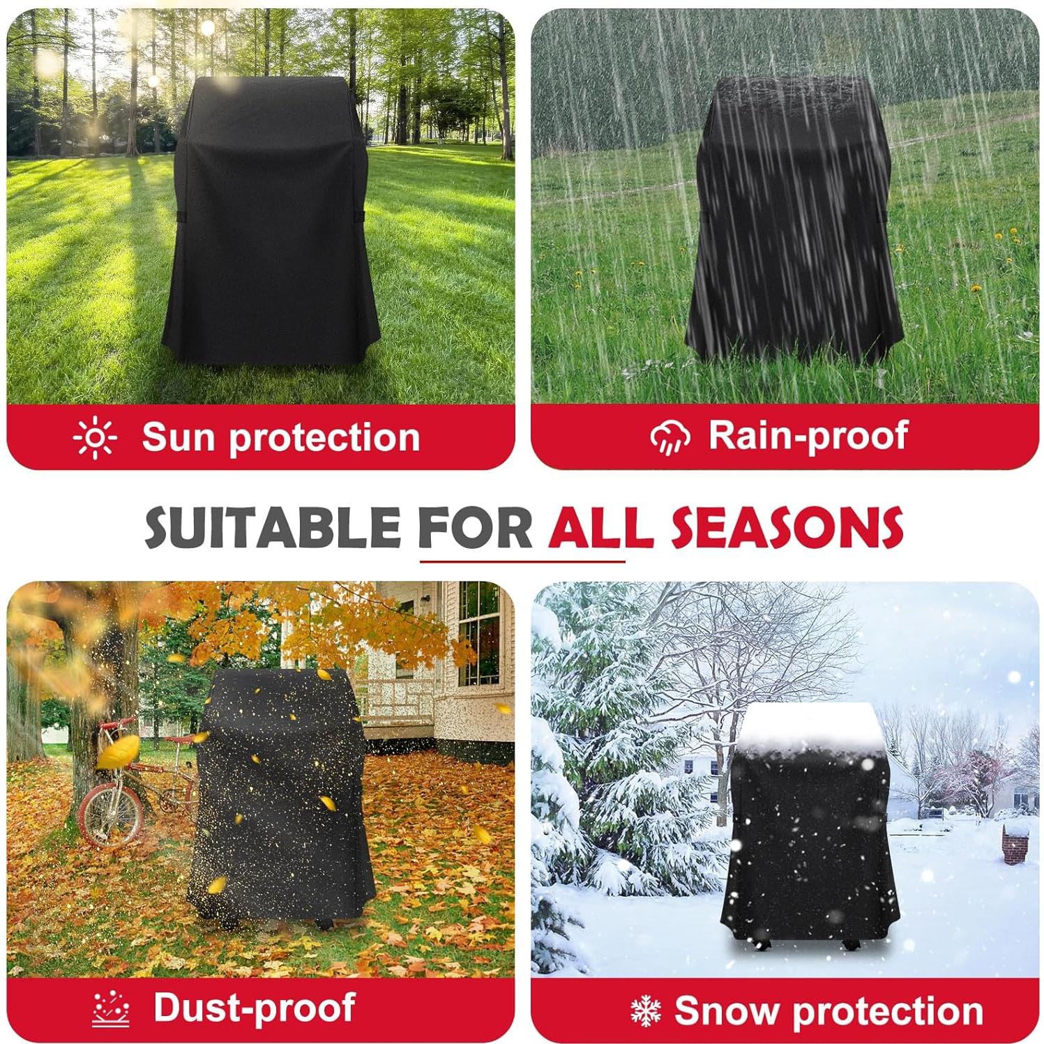 Cubierta de Parrilla Tunansx 76 cm para Weber Spirit 210