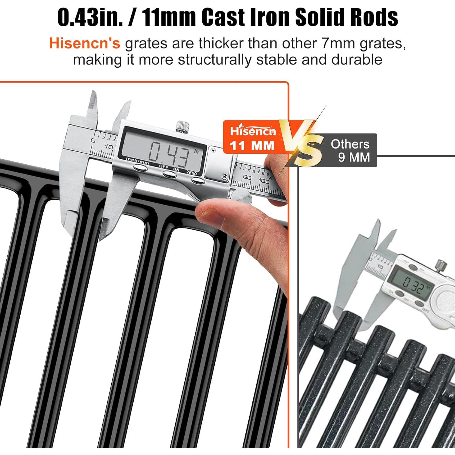 Piezas de Repuesto Weber Spirit 200 - Rejillas y Barras Saborizadoras