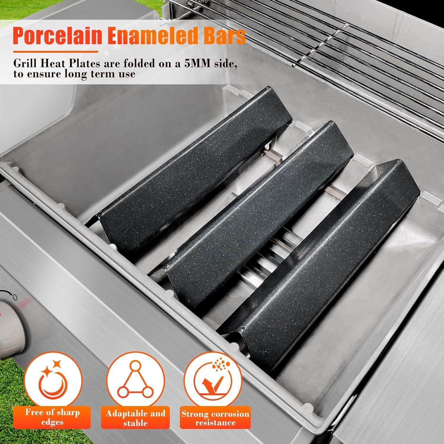 Piezas de Repuesto Weber Spirit 200 - Rejillas y Barras Saborizadoras