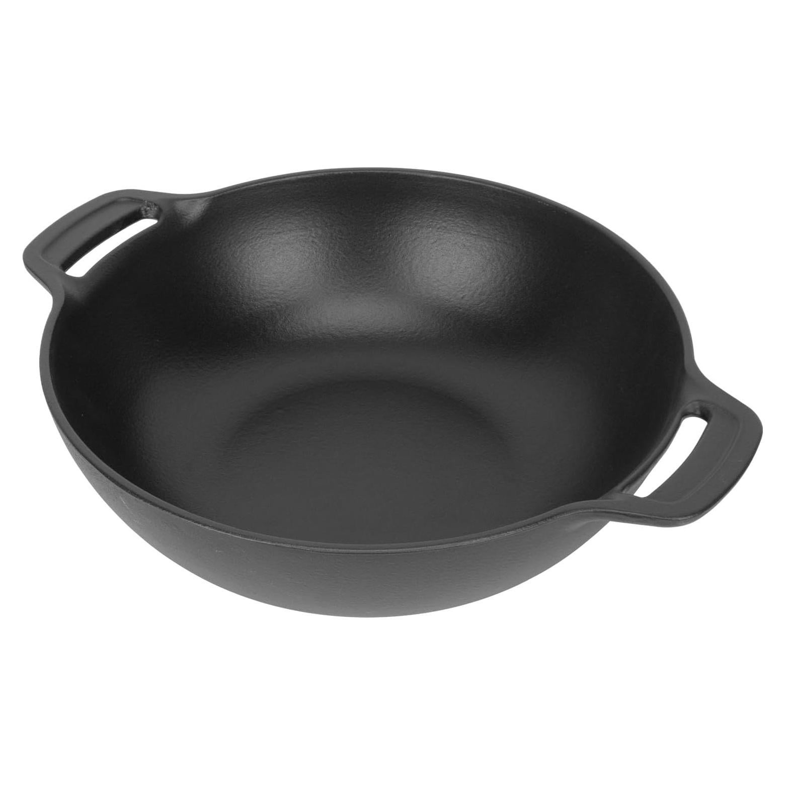 Cast Iron Grill Wok for Weber Gourmet BBQ System,Spirit I/II 200 300 SER,Genesis II E-310/LX S-440,Summit Series Cooking Grate,Outdoor Barbeque Accessories for Weber 7425