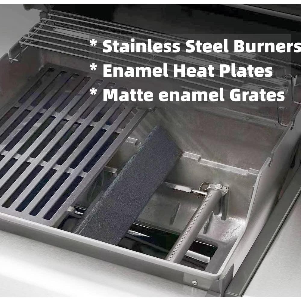 Reemplazo Parrilla Firsgrill para Weber Spirit E-210 E-220 44.5 cm