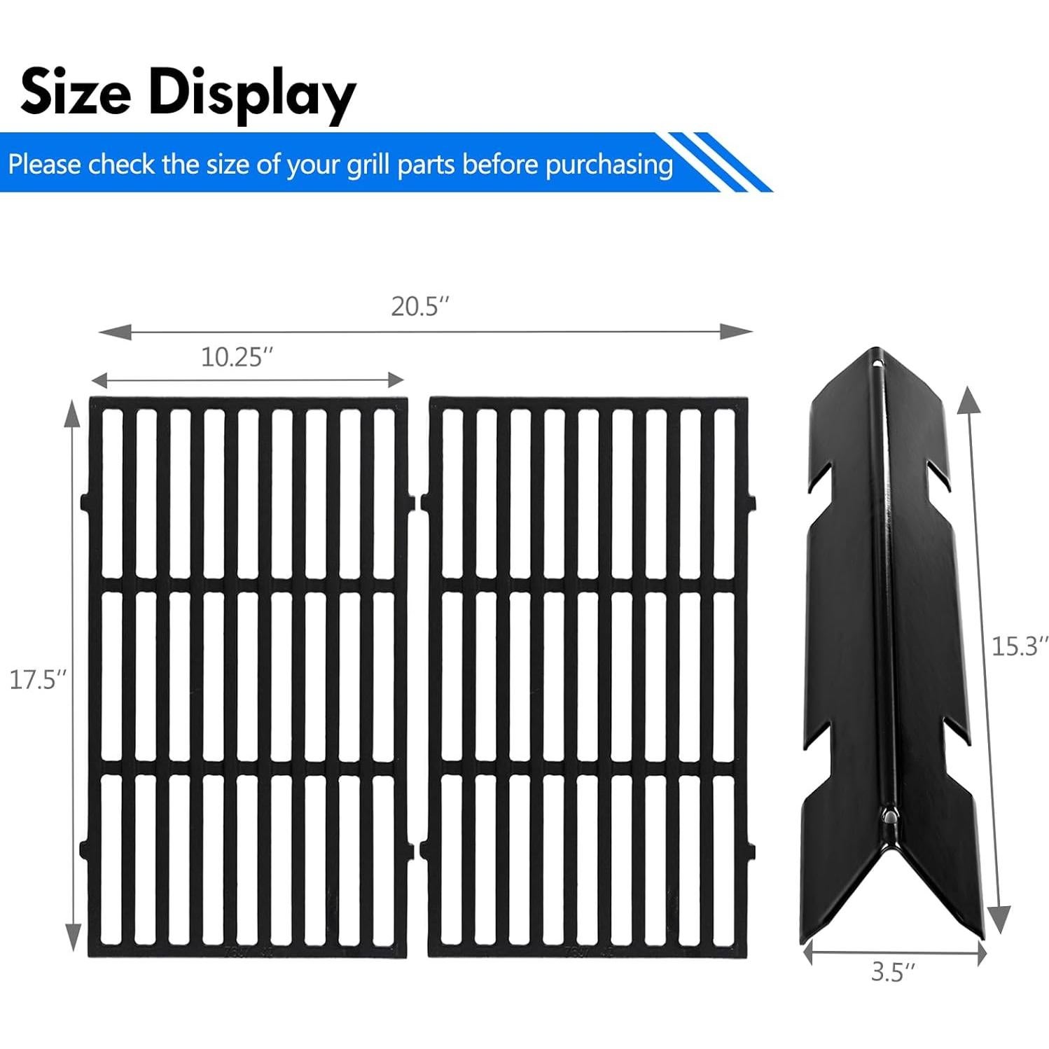 Repuestos Parrilla Weber Spirit E210 - Rejillas y Barras Flavorizer